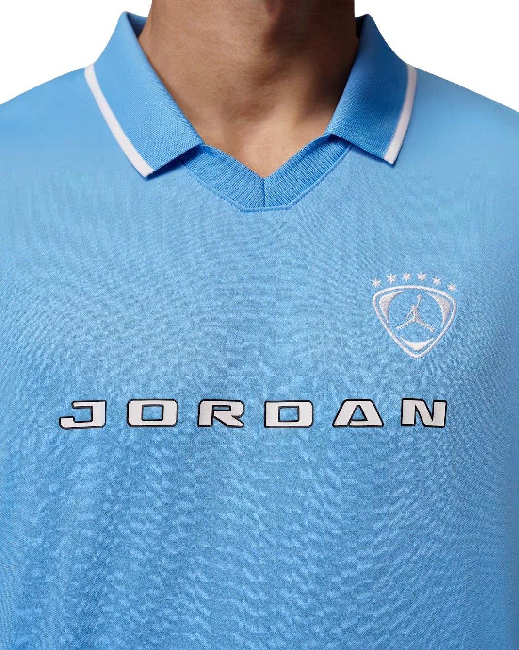 Jordan Men's Brooklyn Soccer Top -Blue - BLUE Thumbnail View 4