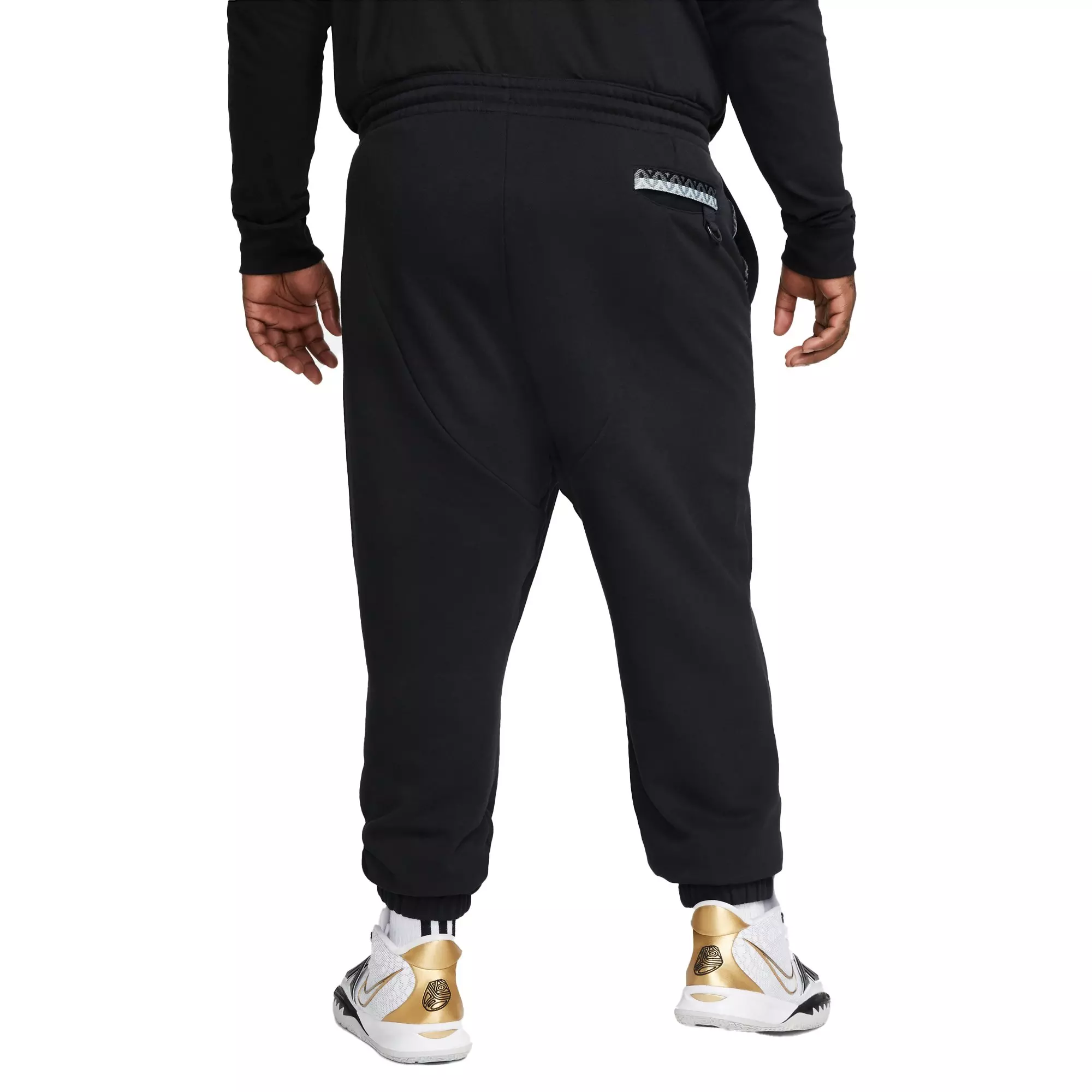 Nike Men's Kyrie Fleece Pants - BLACK