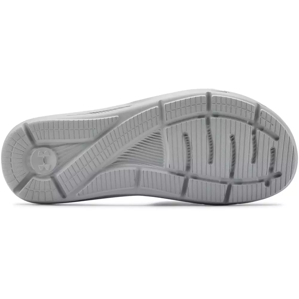 Under Armour Ignite VI "Black/Steel" Men's Slide - BLACK/STEEL