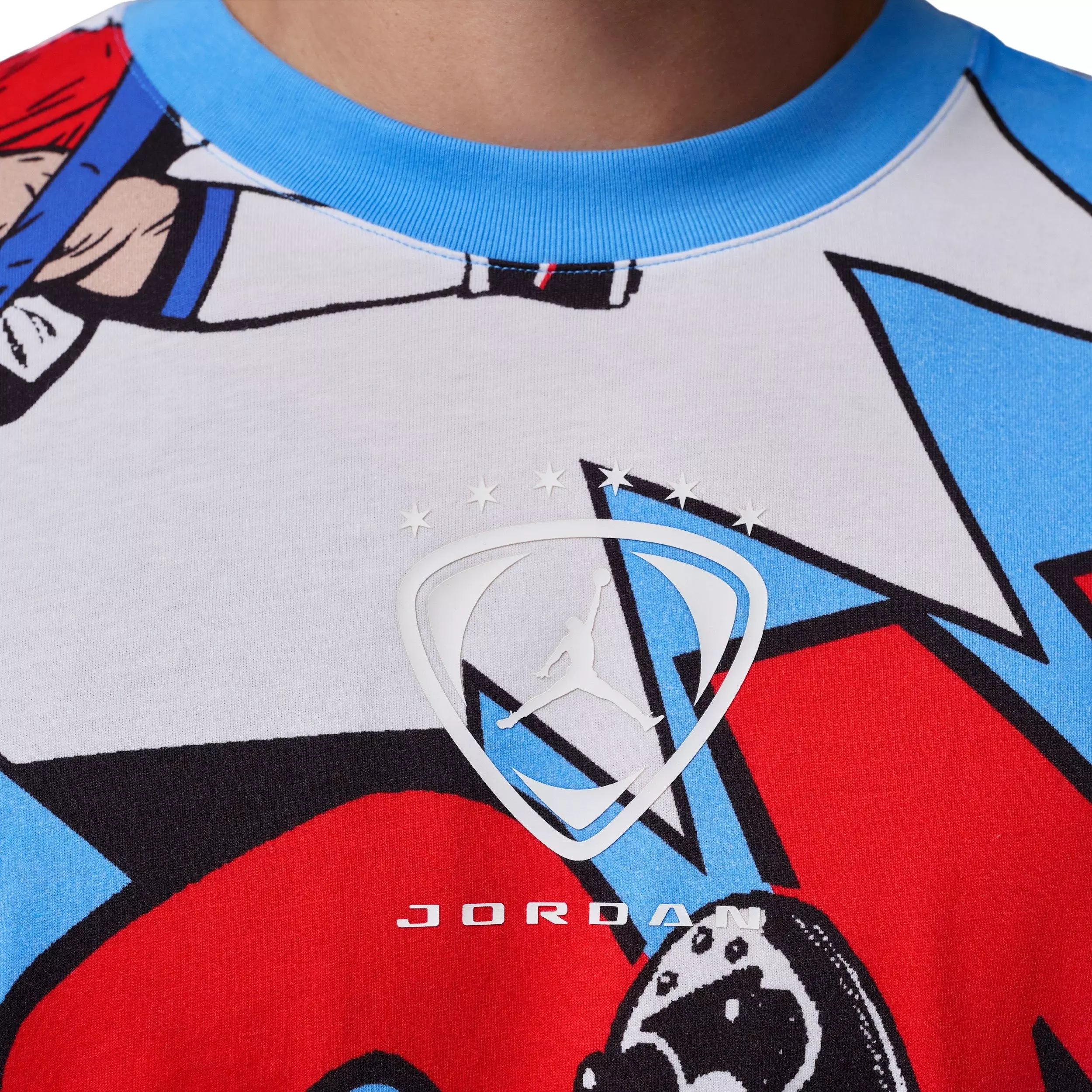 Jordan Men's Brooklyn FC Graphic Short-Sleeve T-Shirt - Blue/White - BLUE/WHITE