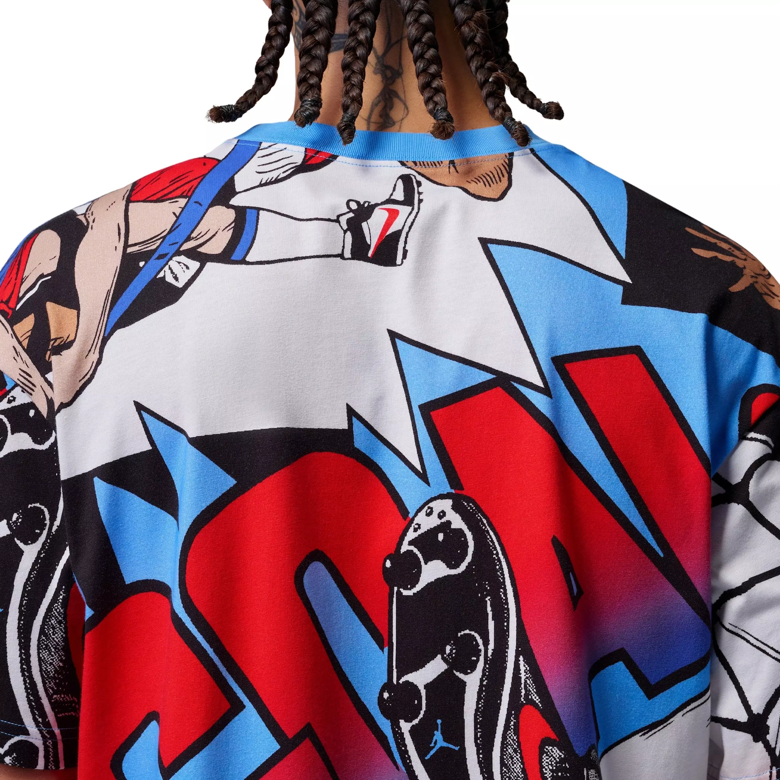 Jordan Men's Brooklyn FC Graphic Short-Sleeve T-Shirt - Blue/White - BLUE/WHITE