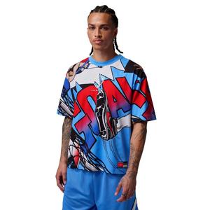 Jordan Men's Brooklyn FC Graphic Short-Sleeve T-Shirt - Blue/White