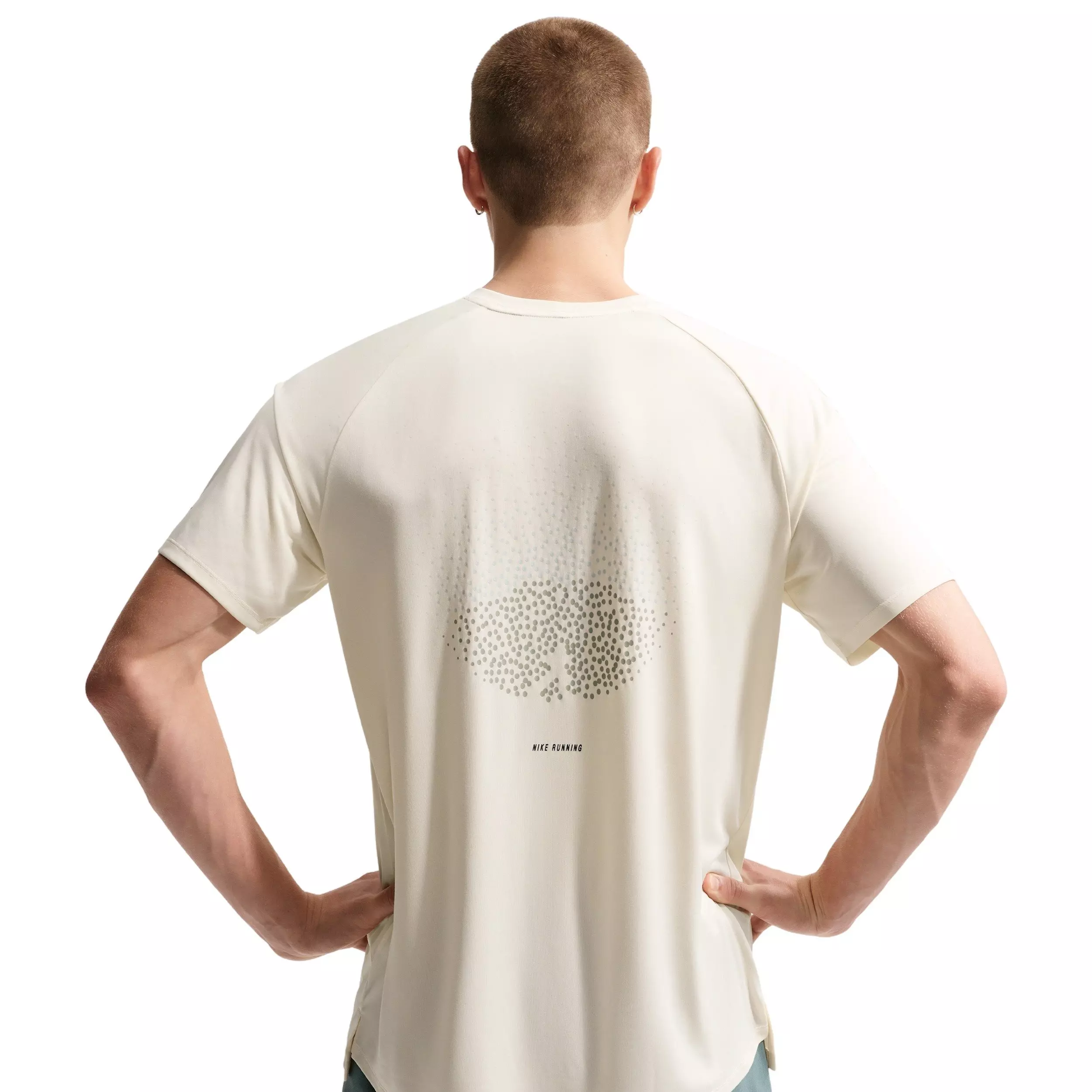 Nike Men's Stride Dri-FIT ADV Short-Sleeve Running Top - WHITE