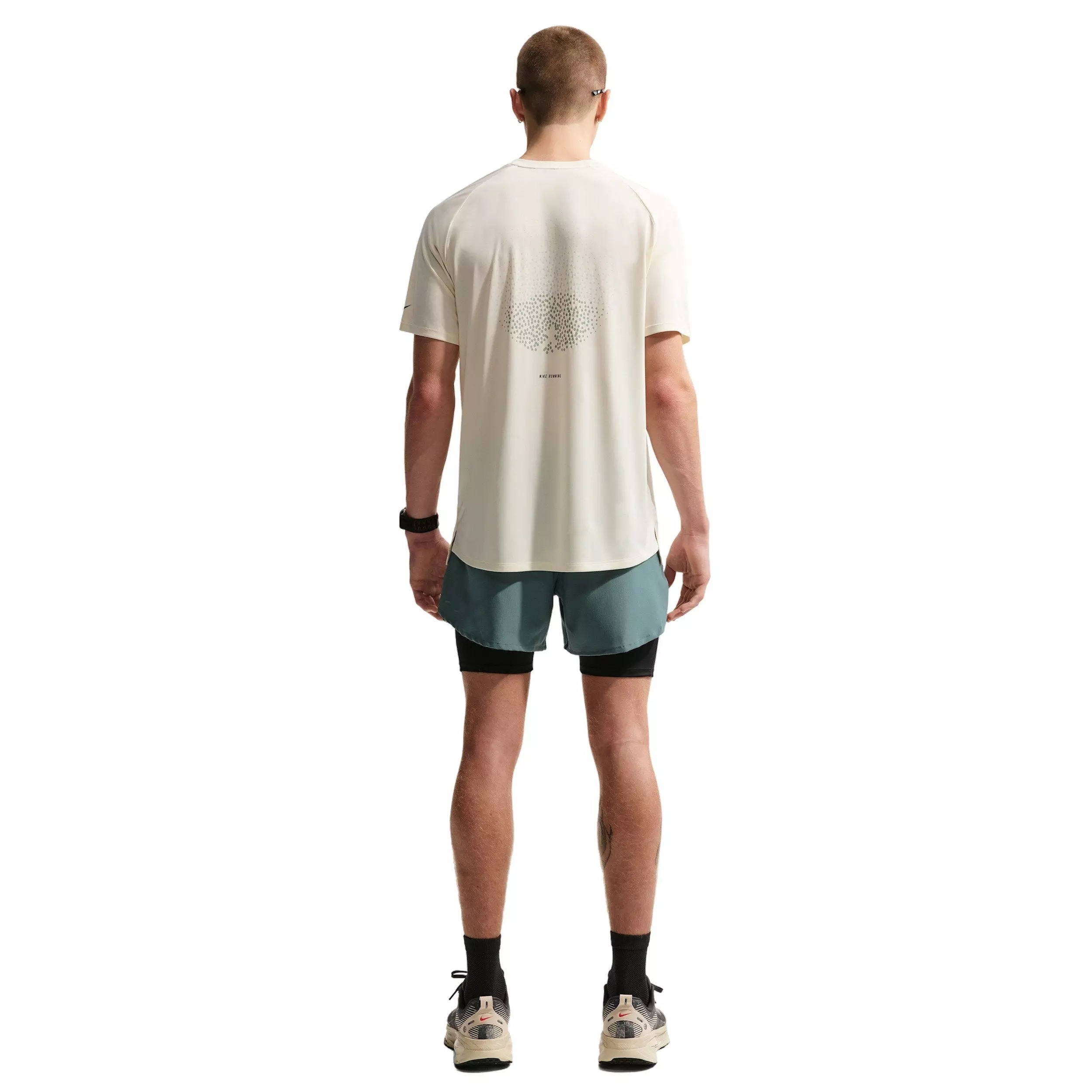 Nike Men's Stride Dri-FIT ADV Short-Sleeve Running Top - WHITE