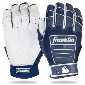 Franklin Adult CFX Pro Batting Gloves Navy/White