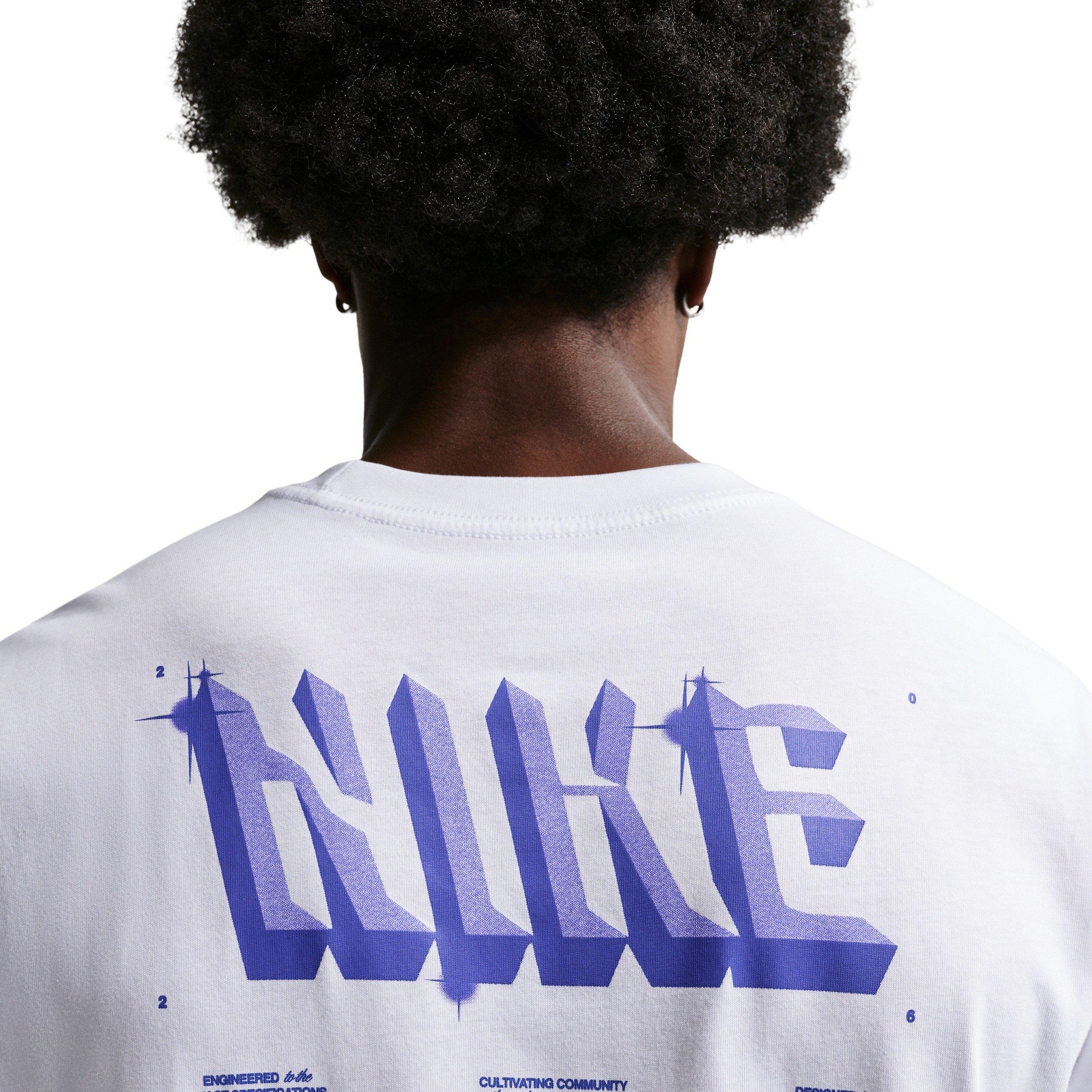 Nike Men's N.A.C. Glitz T-Shirt - WHITE Thumbnail View 2