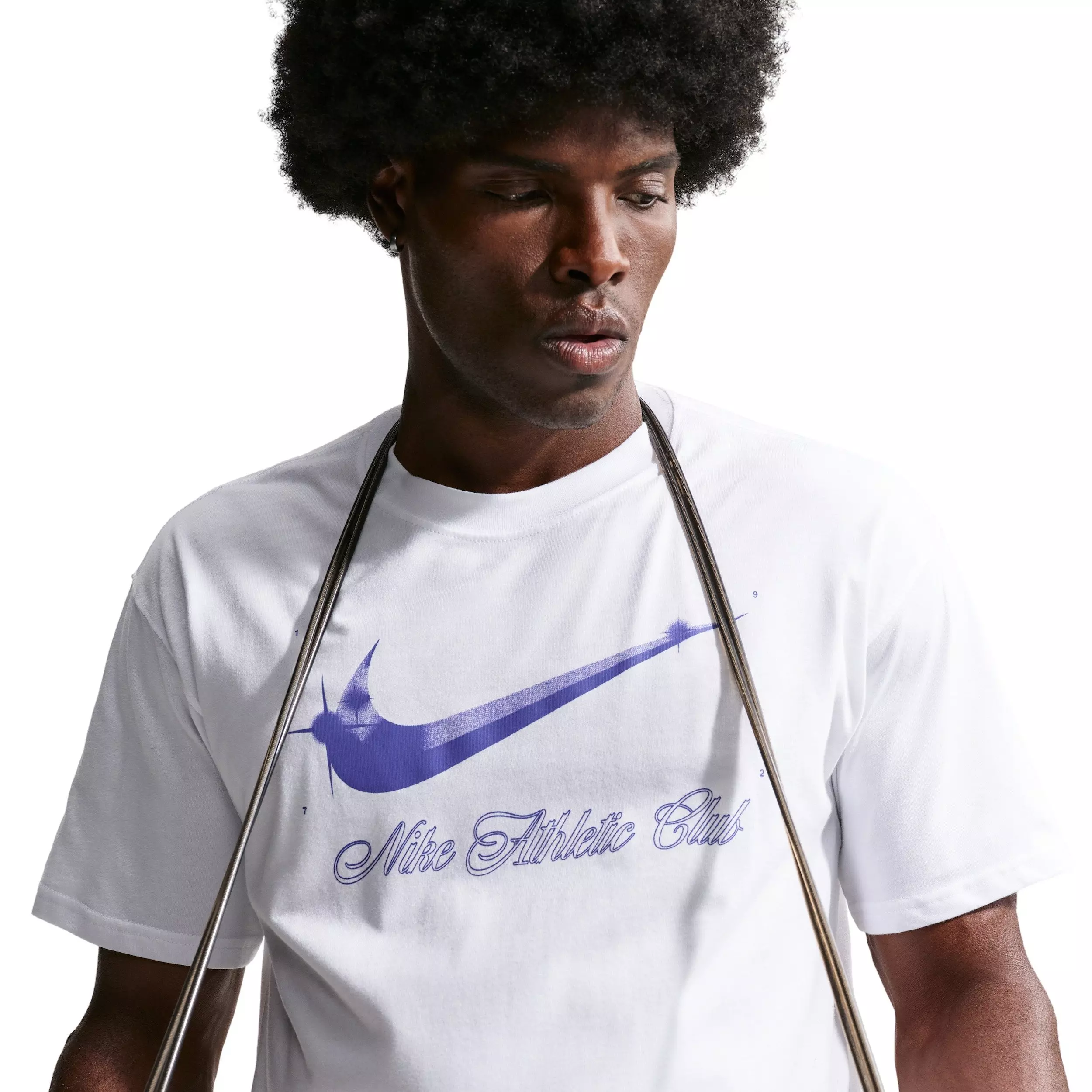 Nike Men's N.A.C. Glitz T-Shirt - WHITE