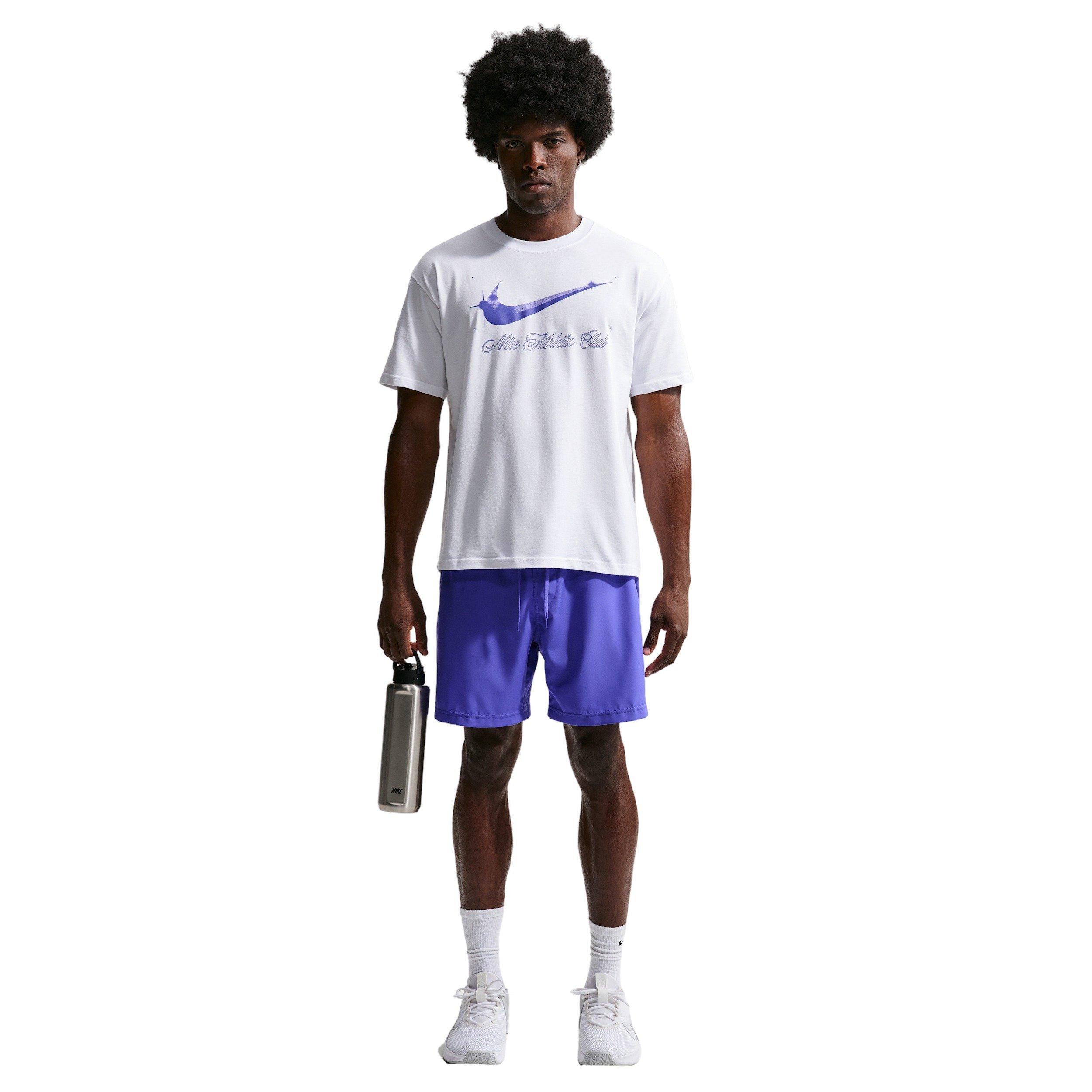 Nike Men's N.A.C. Glitz T-Shirt - WHITE Thumbnail View 4