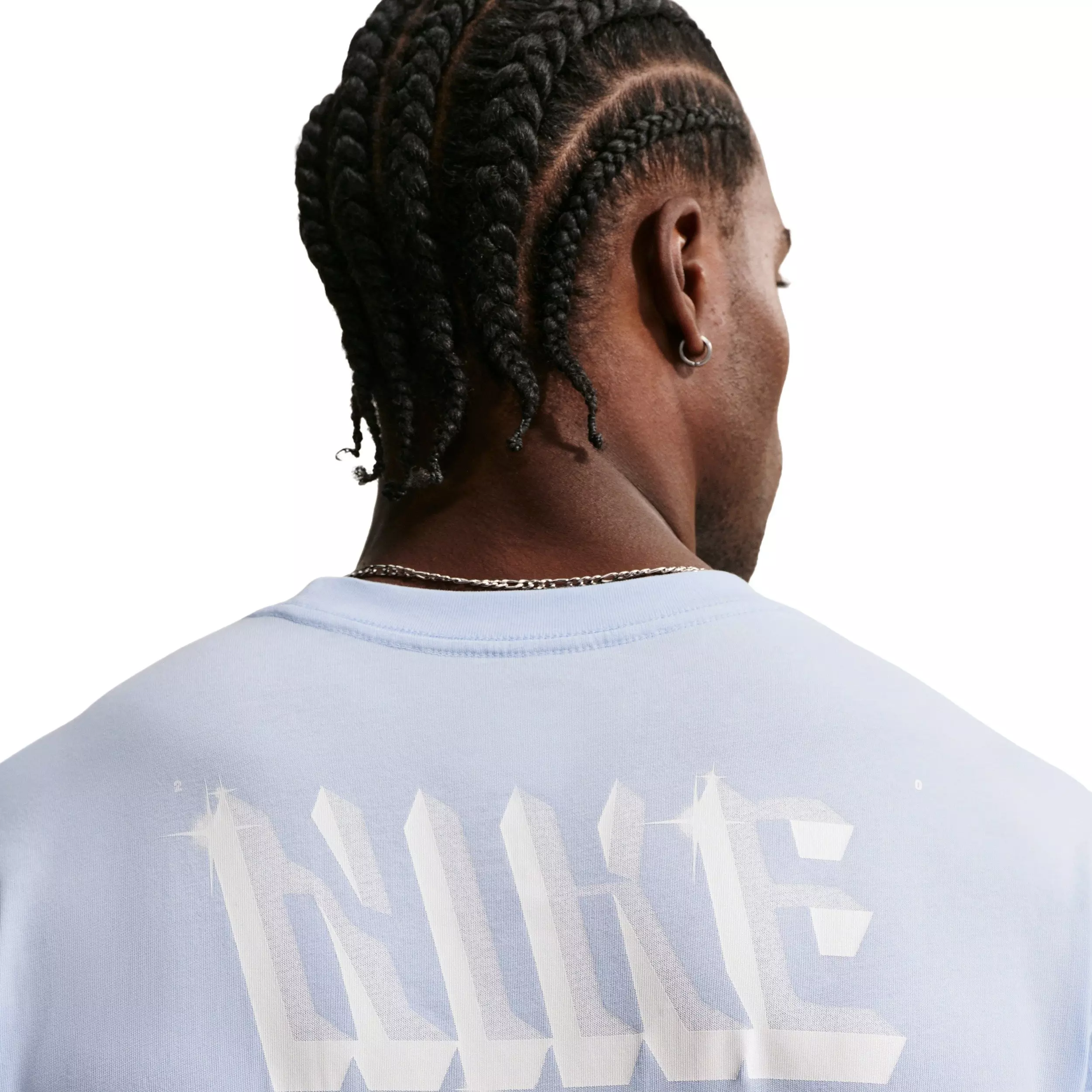Nike Men's N.A.C. Glitz T-Shirt - BLUE