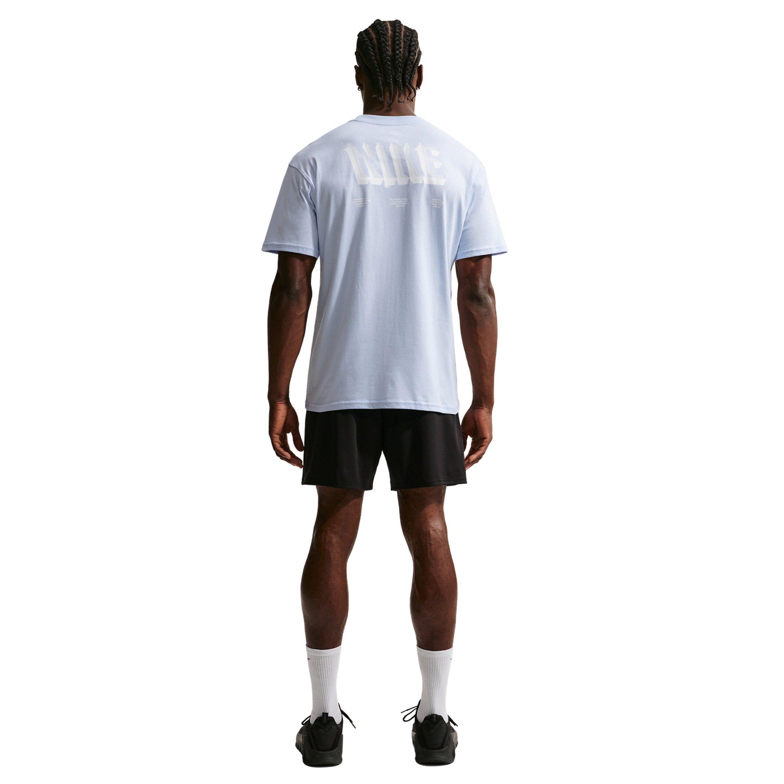 Nike Men's N.A.C. Glitz T-Shirt - BLUE Thumbnail View 5