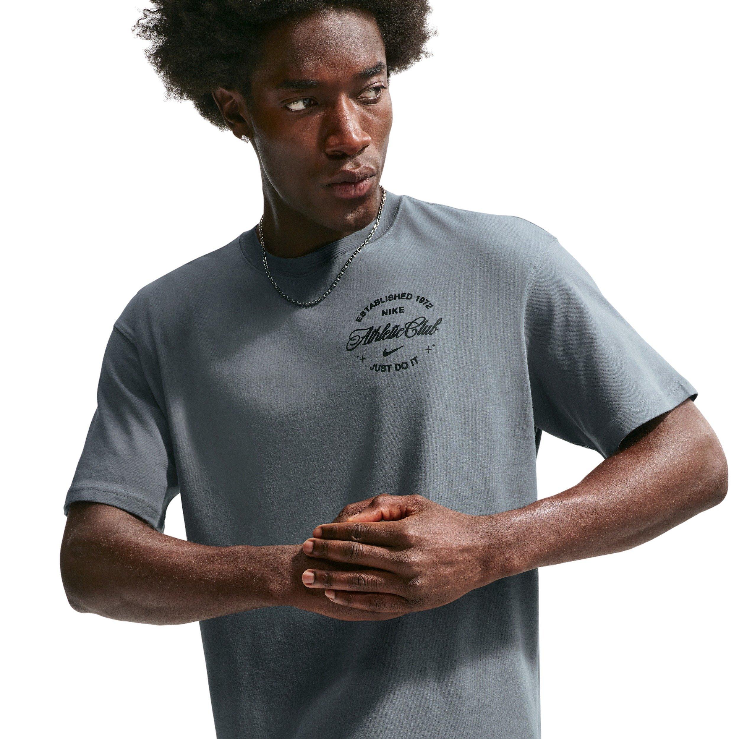 Nike Men's N.A.C. Grit T-Shirt - GREY Thumbnail View 1