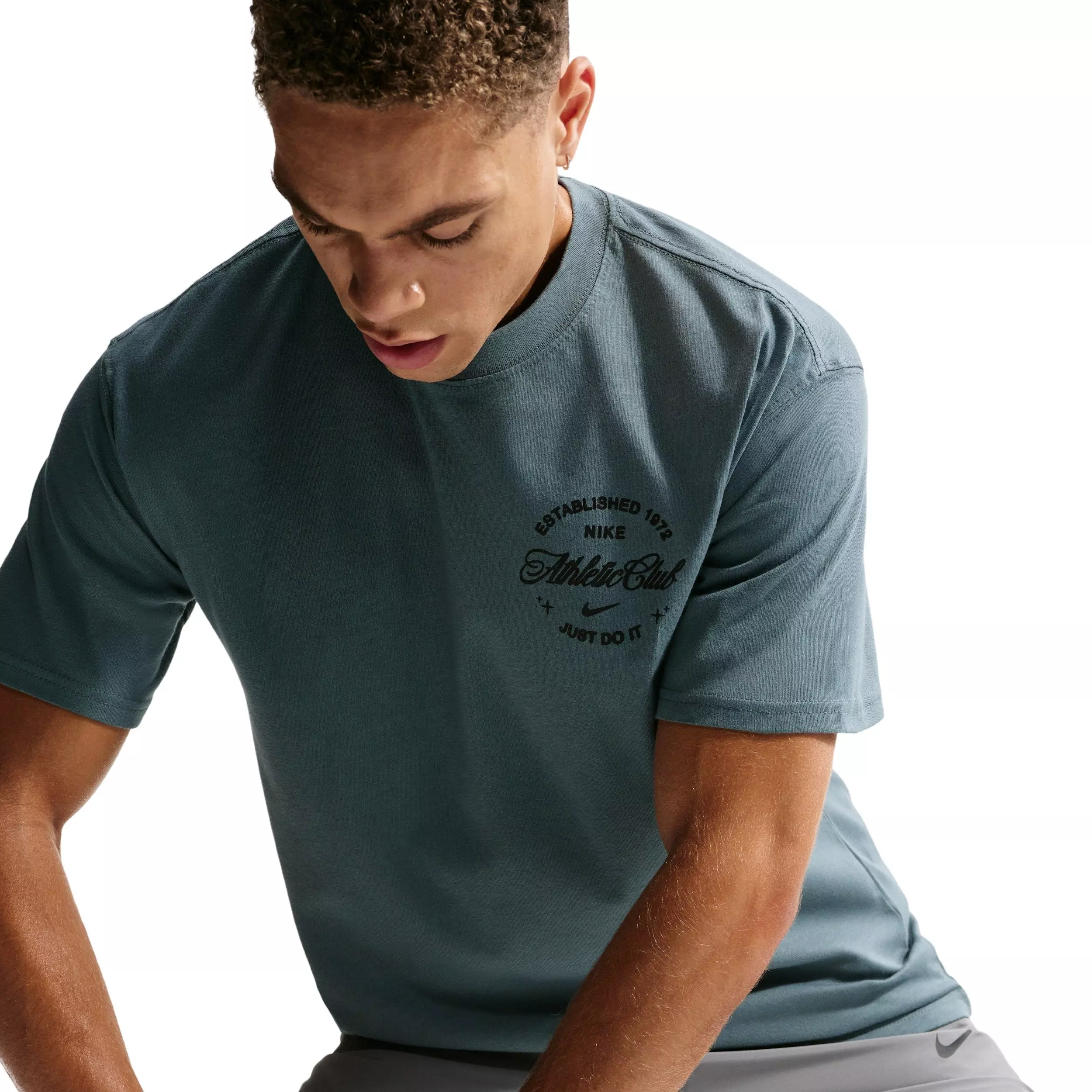 Nike Men's N.A.C. Grit T-Shirt - MINERAL SLATE