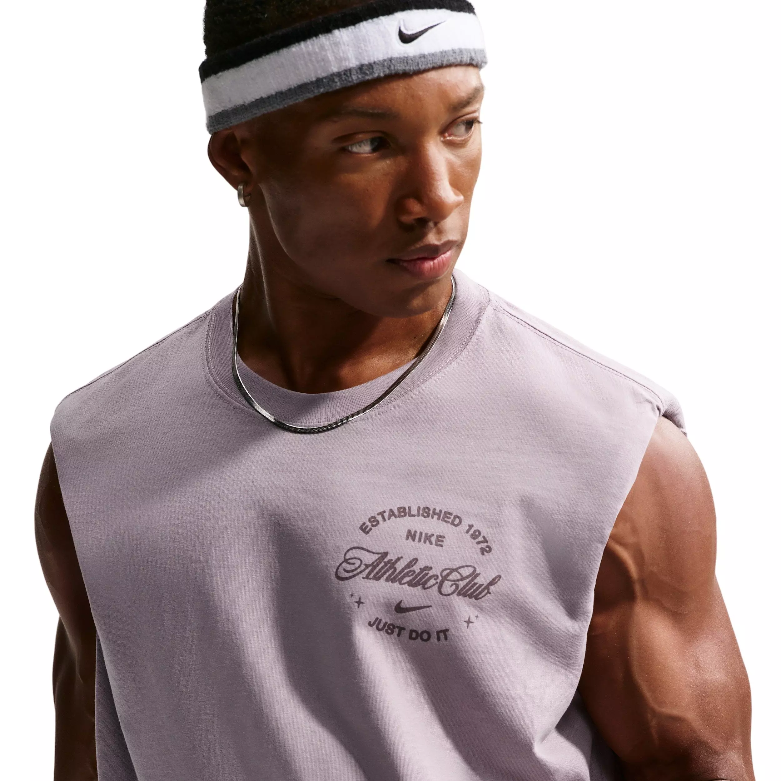 Nike Men's N.A.C. Grit T-Shirt - LT  VIOLET