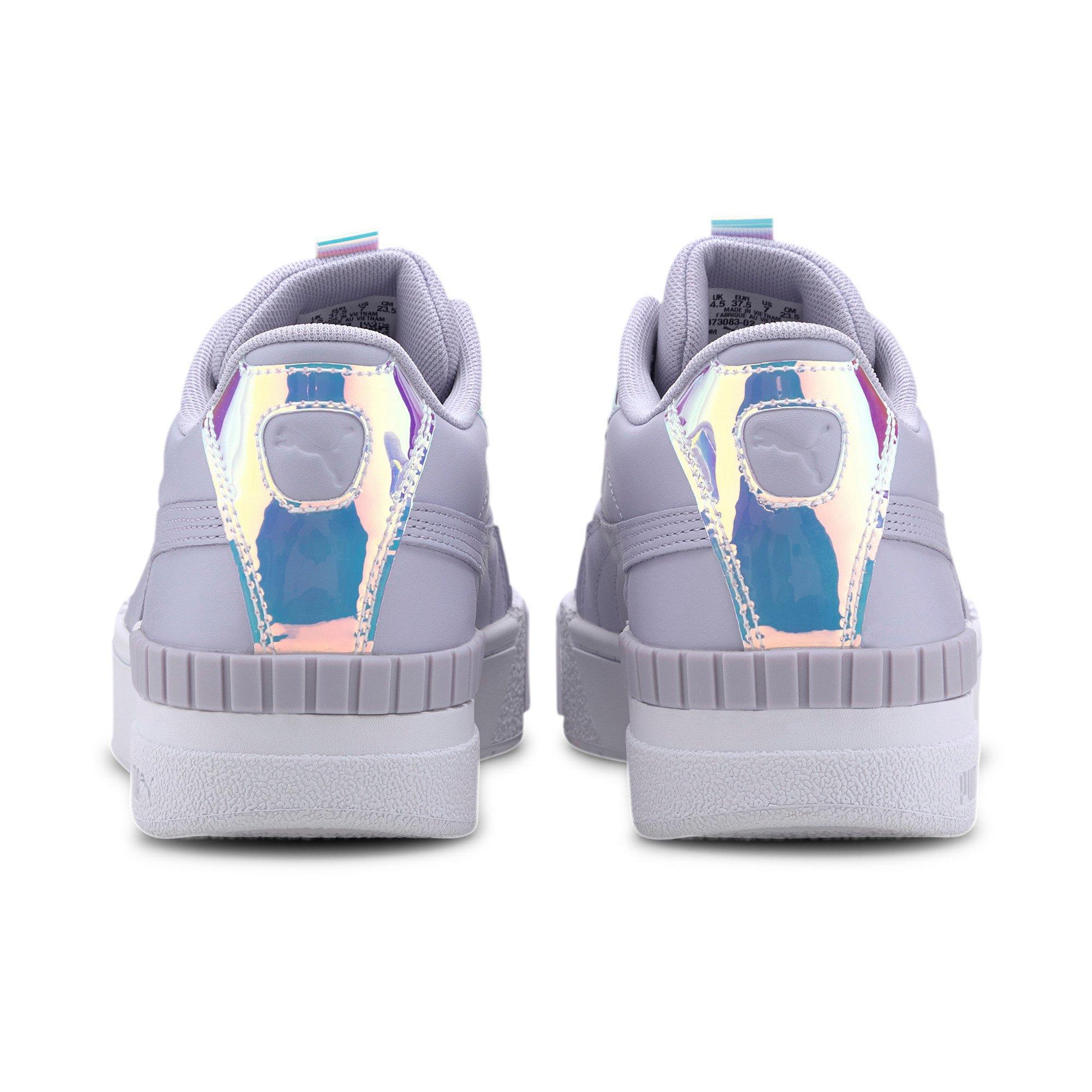 PUMA Cali Sport Glow "Purple" Women's Sneakers - WHITE Thumbnail View 3