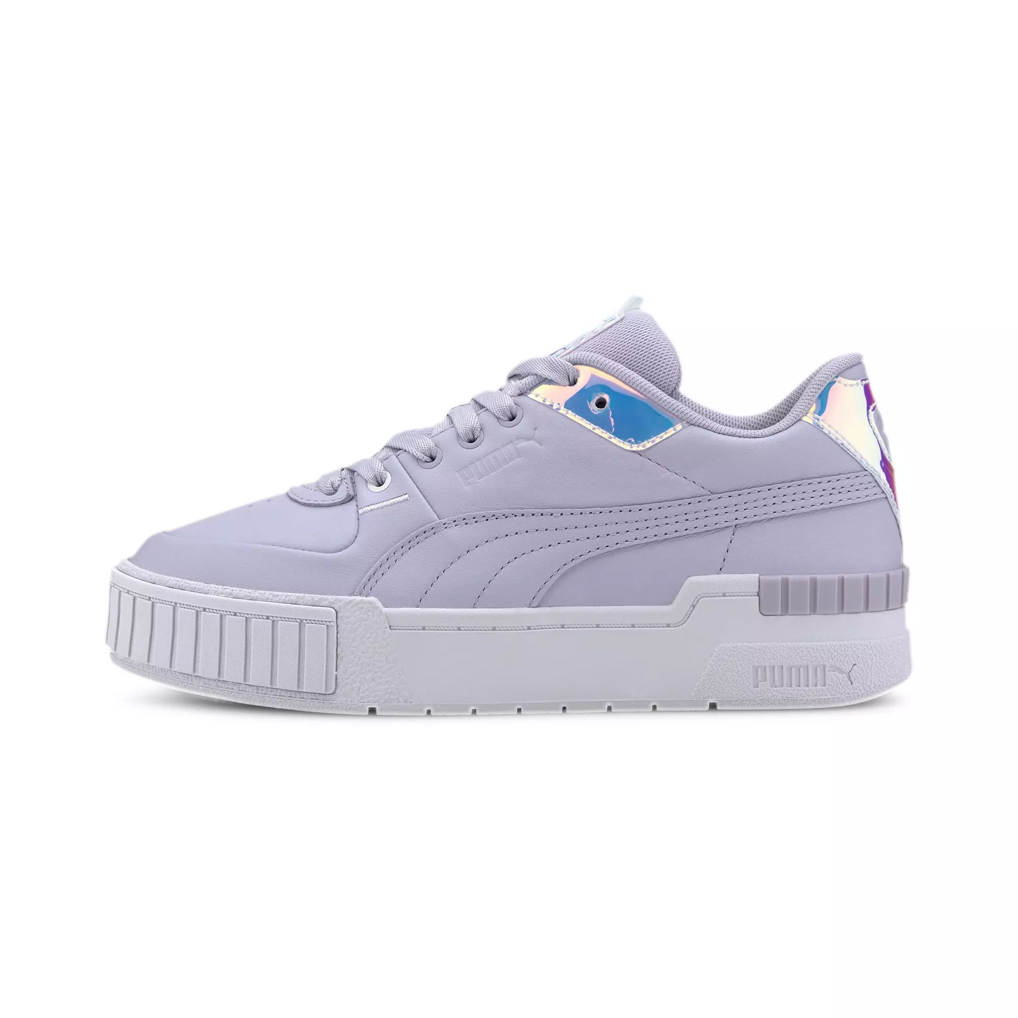 PUMA Cali Sport Glow "Purple" Women's Sneakers - WHITE