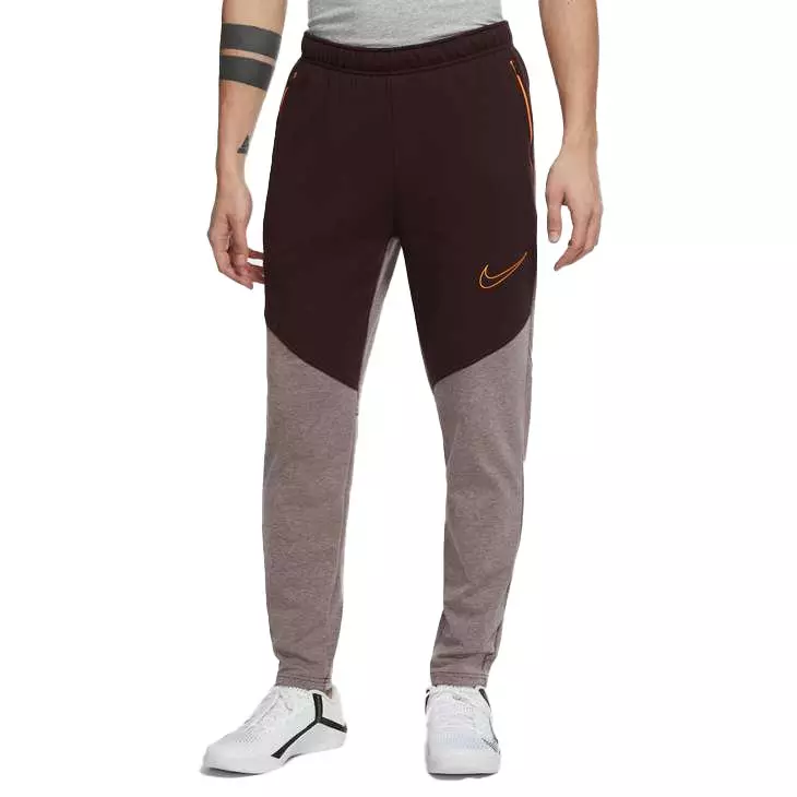 Nike Men's Therma Therma-FIT Tapered Fitness Pants in Brown - ShopStyle