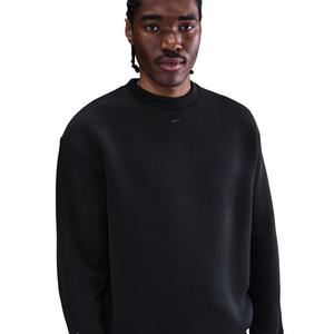 Nike Men's Tech Fleece Loose Fit Crew -Black