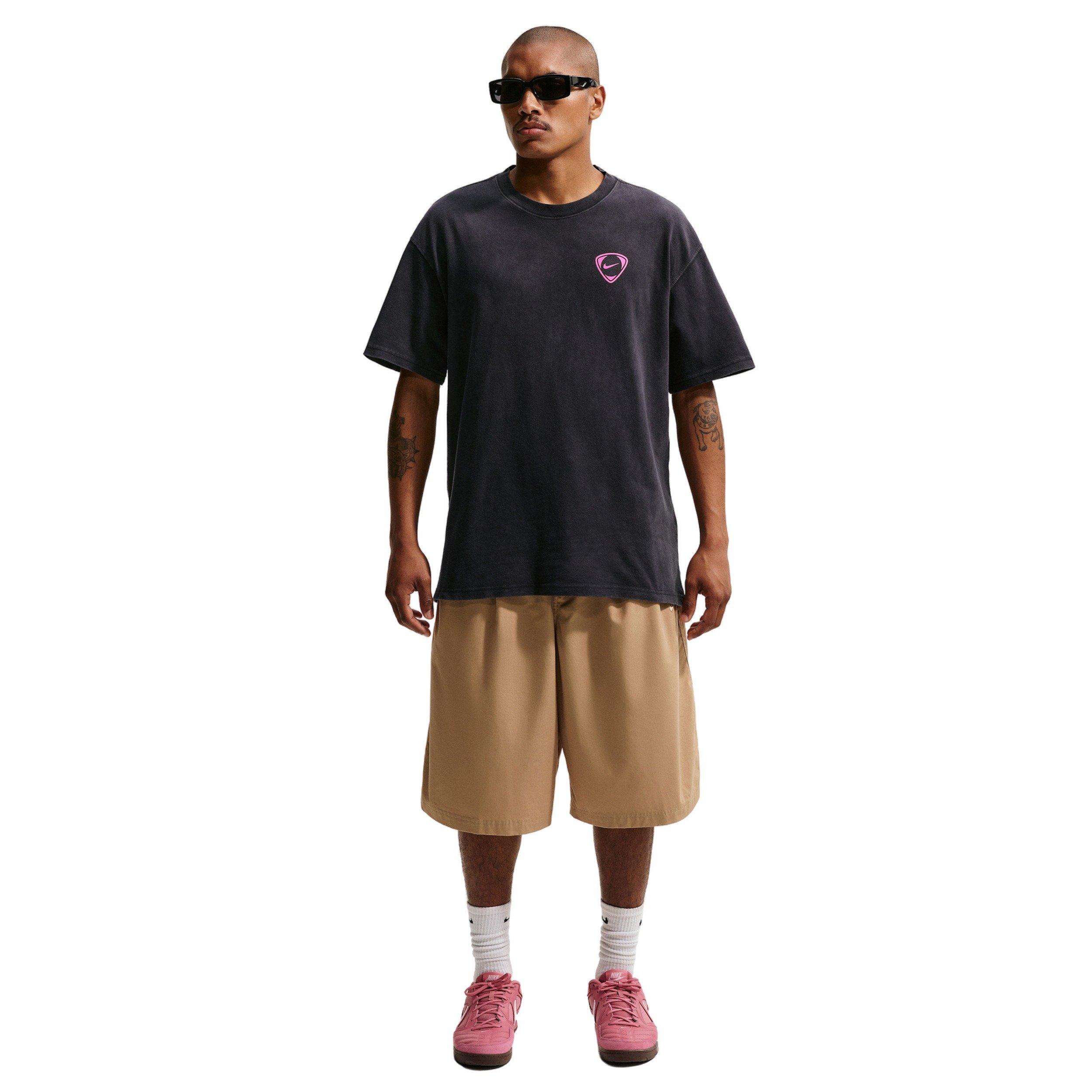 Nike Men's WC1 Soccer Summer Tour T-Shirt - BLACK Thumbnail View 4