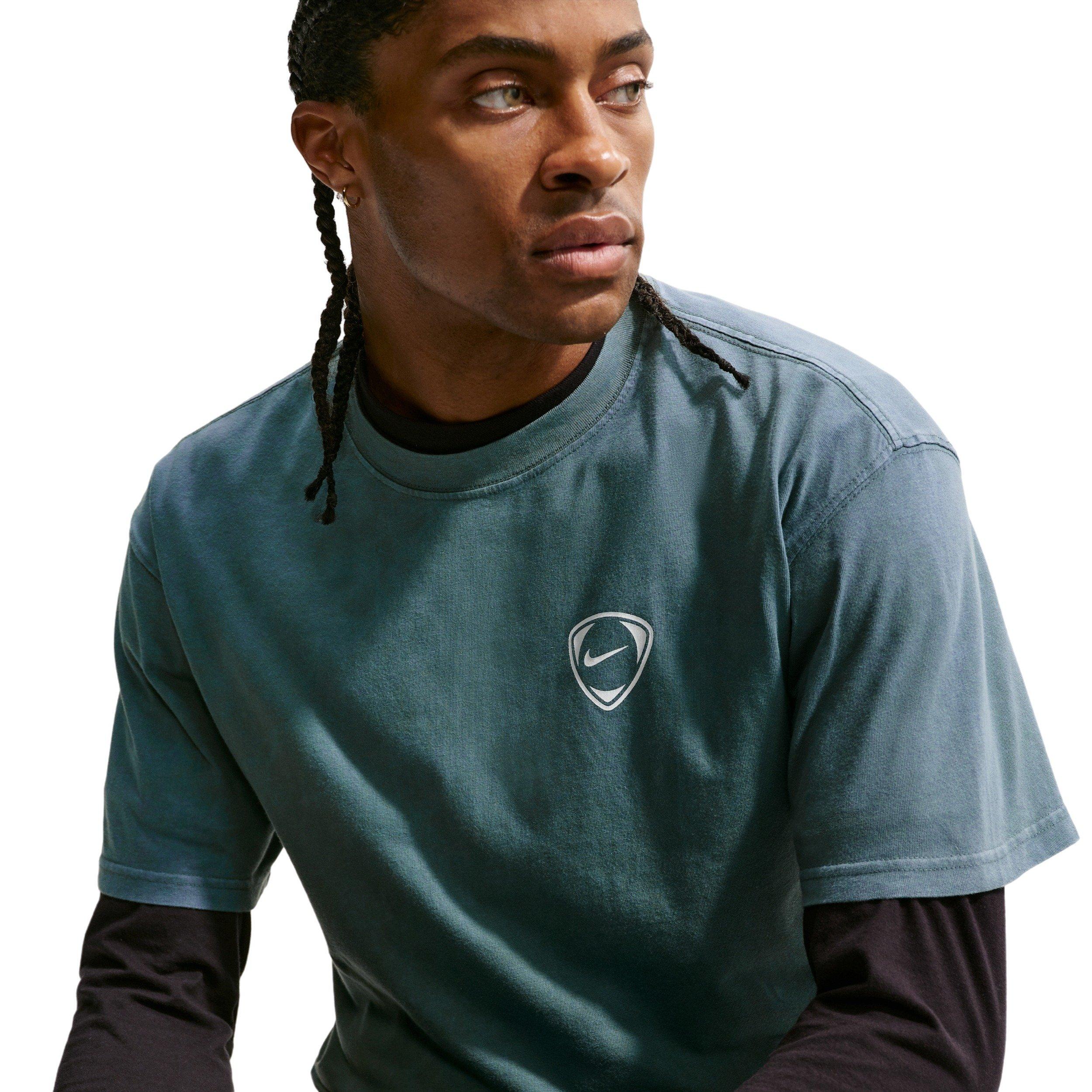 Nike Men's WC1 Soccer Summer Tour T-Shirt - MINERAL SLATE Thumbnail View 3