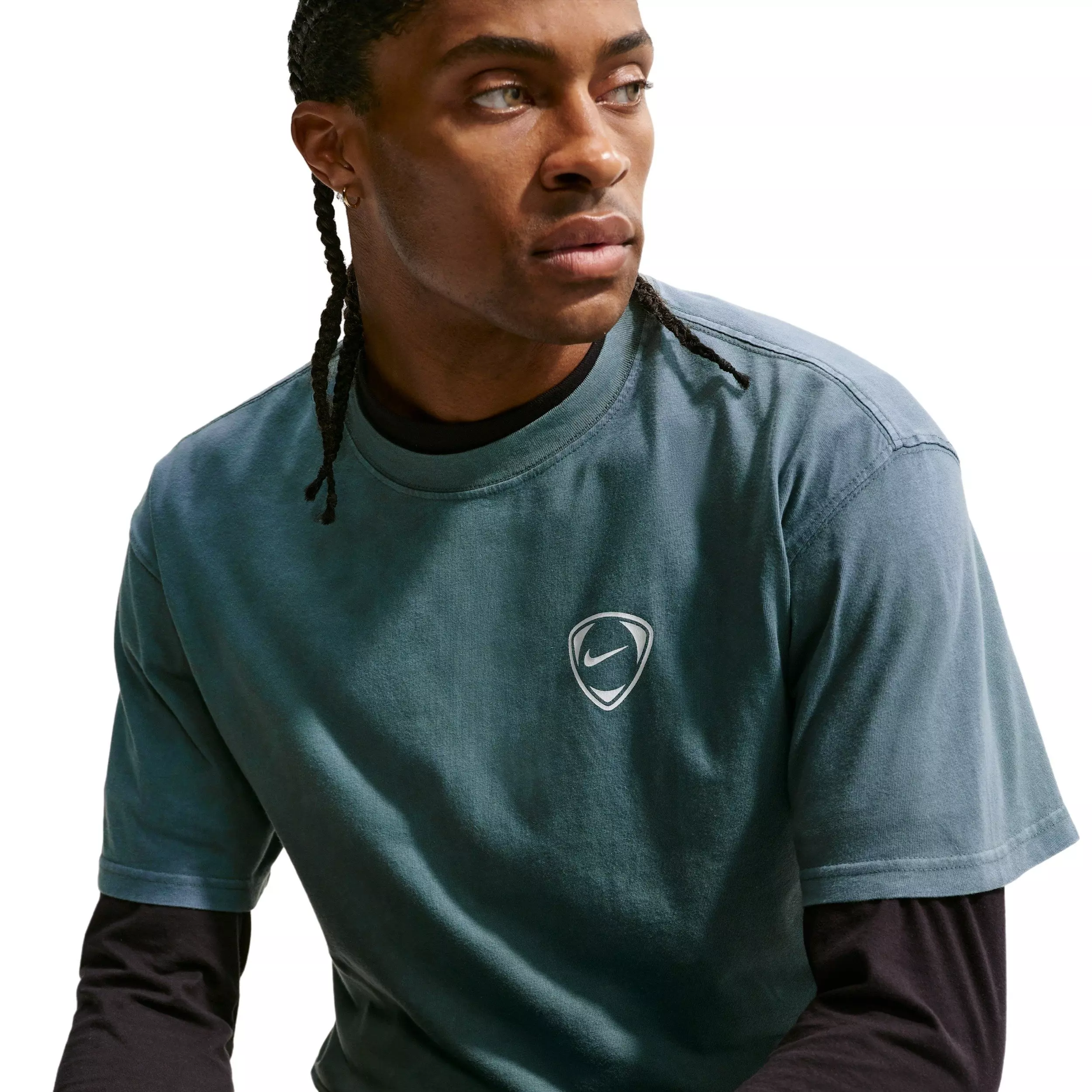 Nike Men's WC1 Soccer Summer Tour T-Shirt - MINERAL SLATE