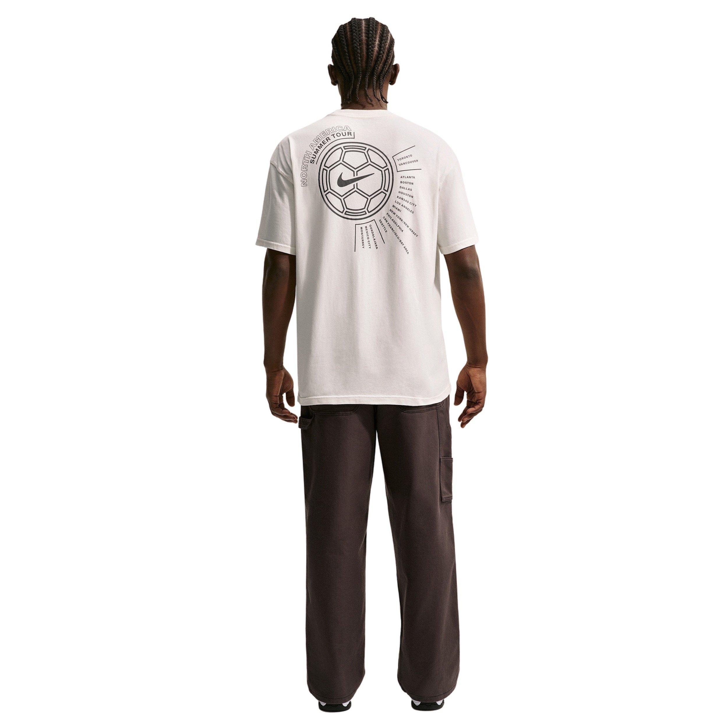 Nike Men's WC1 Soccer Summer Tour T-Shirt - PALE IVORY Thumbnail View 5