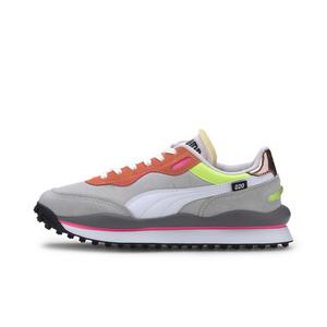 PUMA Style Rider Play On "Orange/Grey" Women's Sneakers