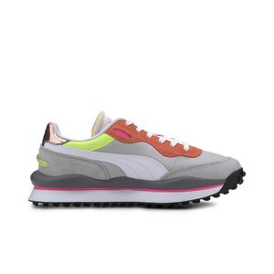 PUMA Style Rider Play On "Orange/Grey" Women's Sneakers