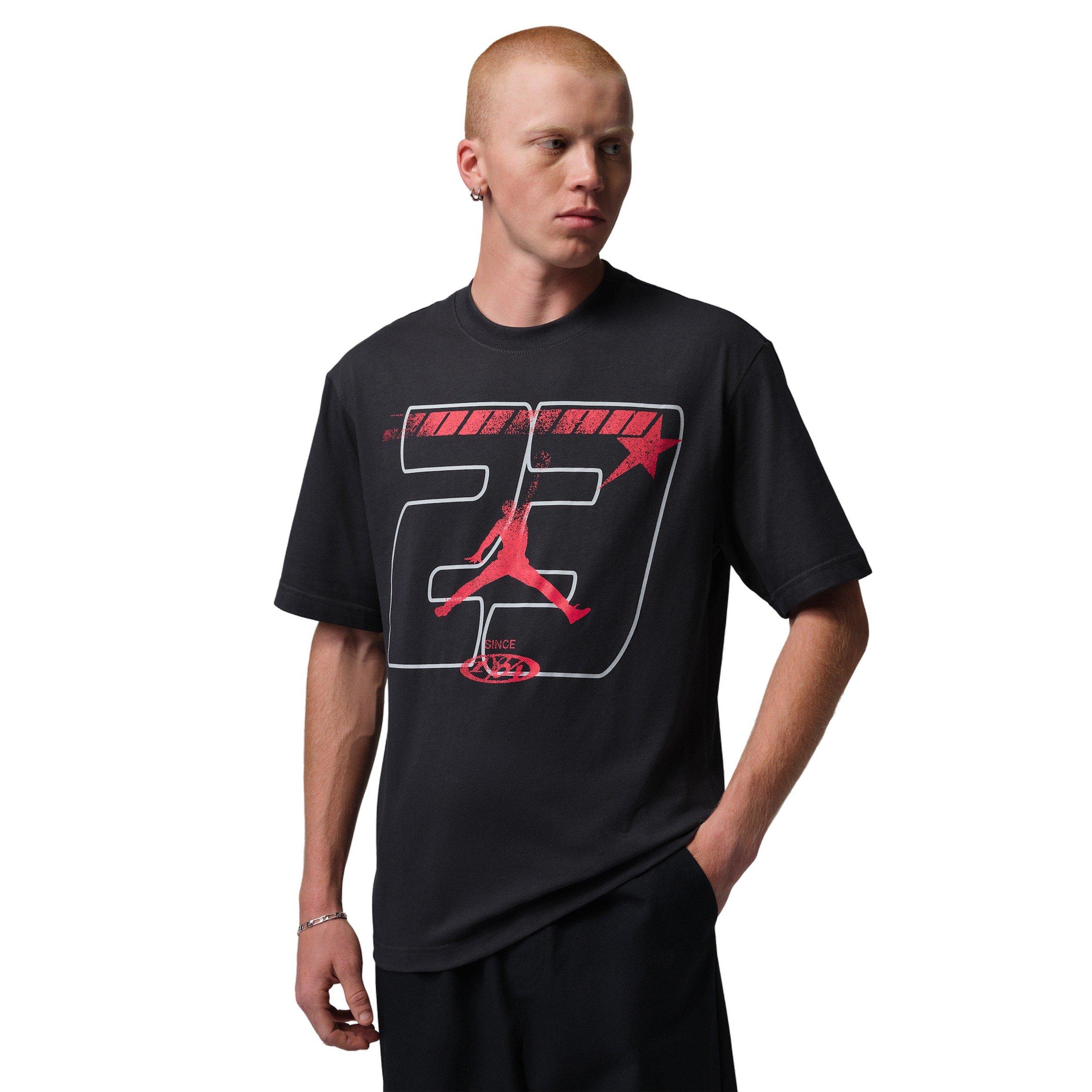 Jordan Men's 23Star Graphic Short-Sleeve T-Shirt - BLACK Thumbnail View 1