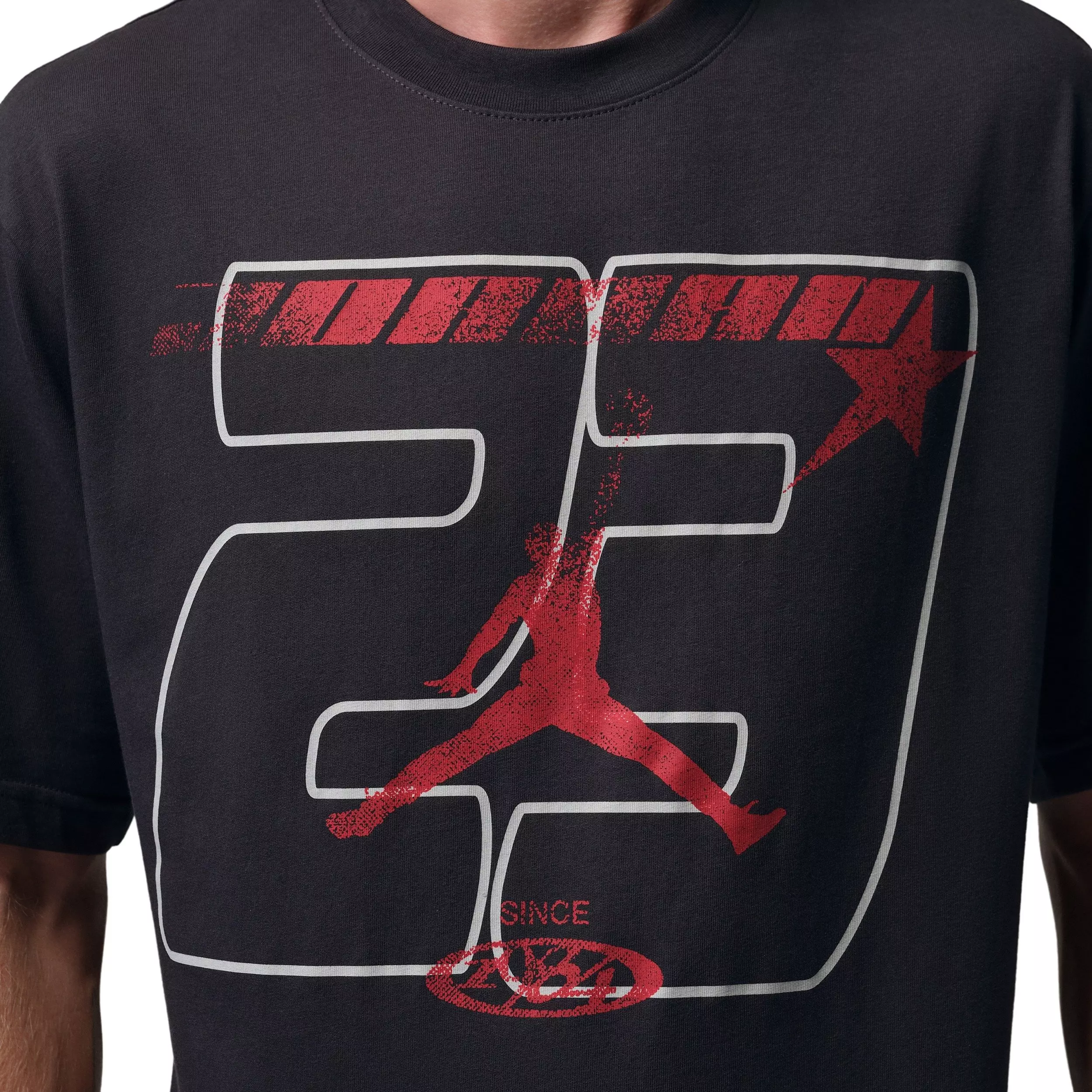 Jordan Men's 23Star Graphic Short-Sleeve T-Shirt - BLACK