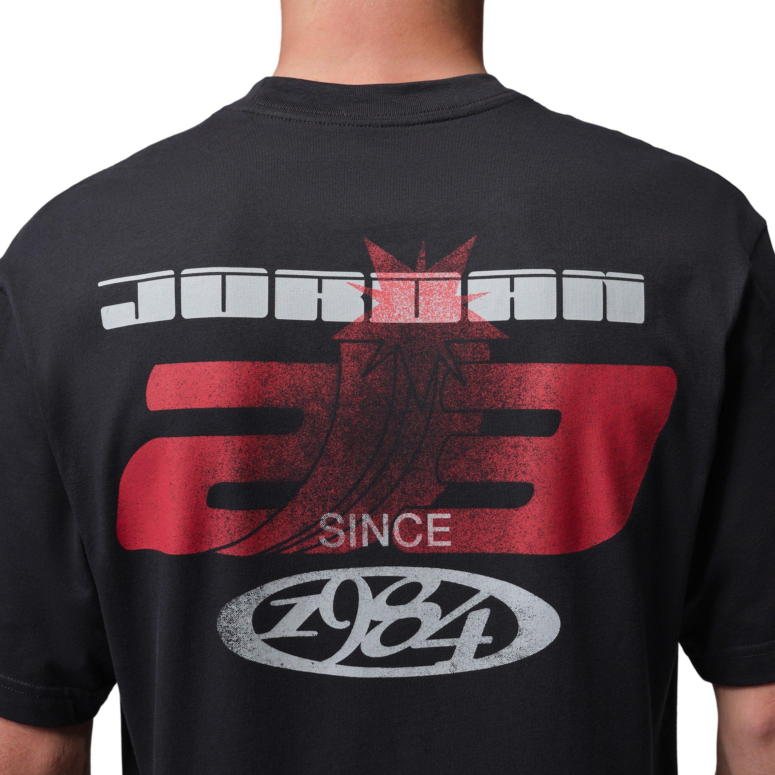 Jordan Men's 23Star Graphic Short-Sleeve T-Shirt - BLACK Thumbnail View 5