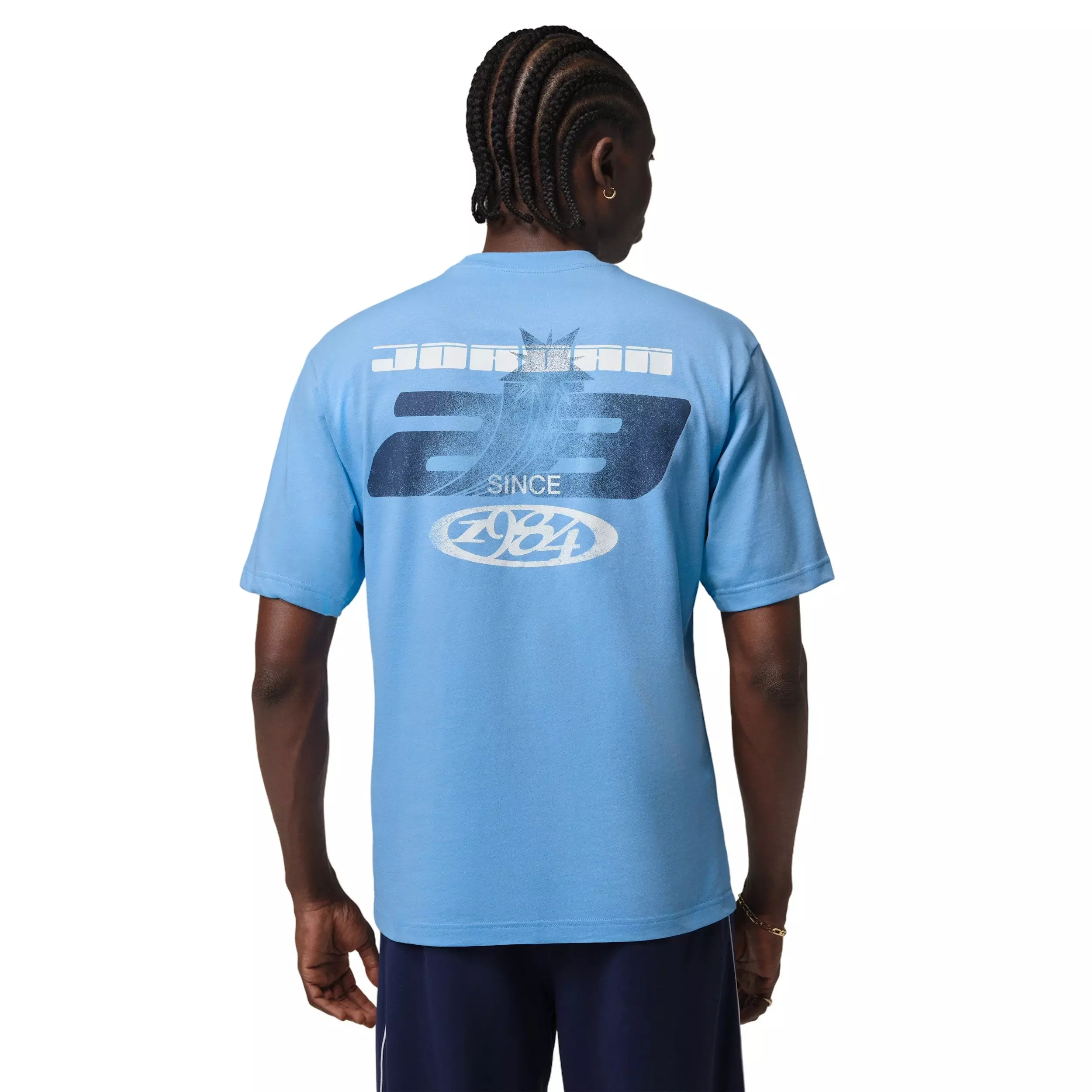 Jordan Men's 23Star Graphic Short-Sleeve T-Shirt - BLUE