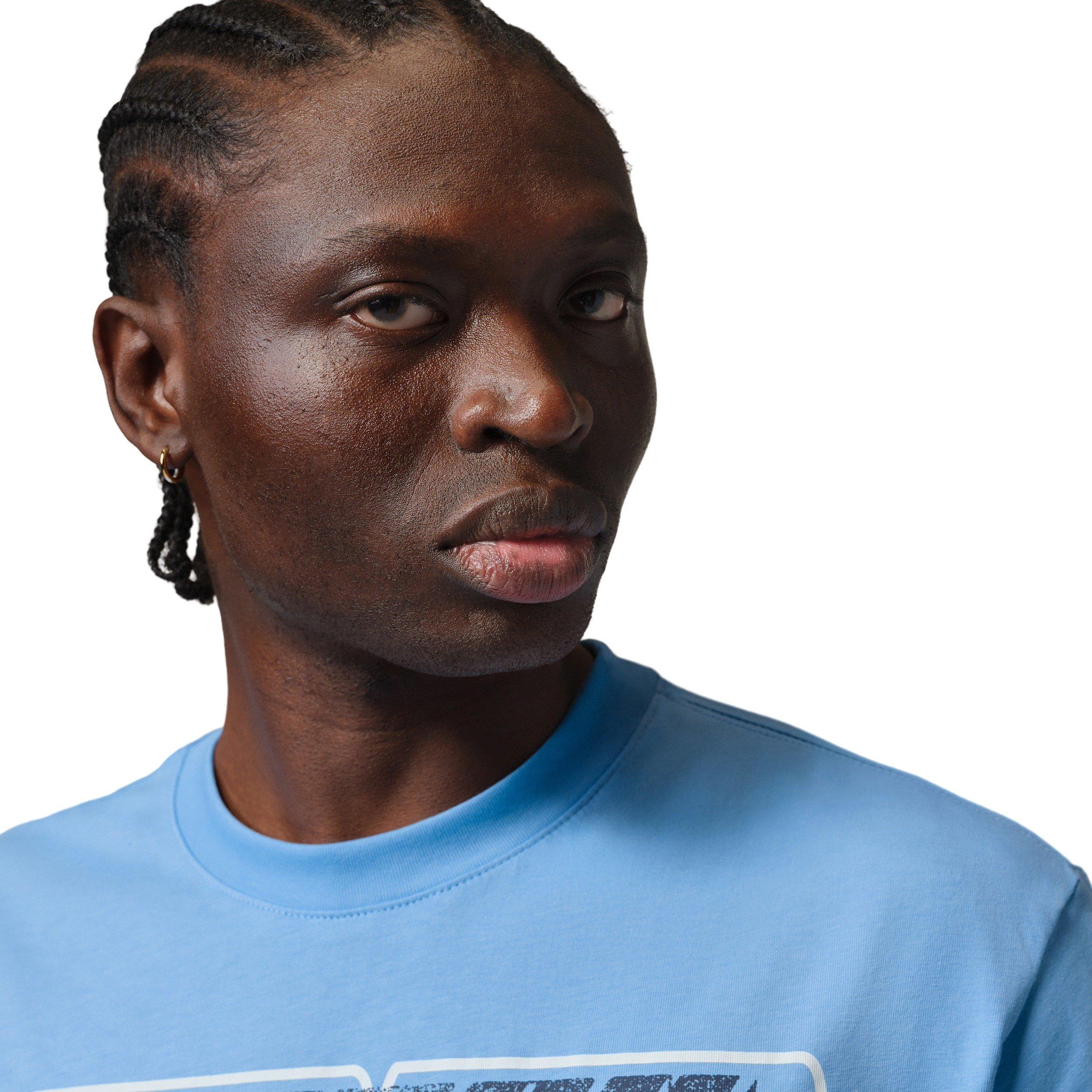 Jordan Men's 23Star Graphic Short-Sleeve T-Shirt - BLUE Thumbnail View 3