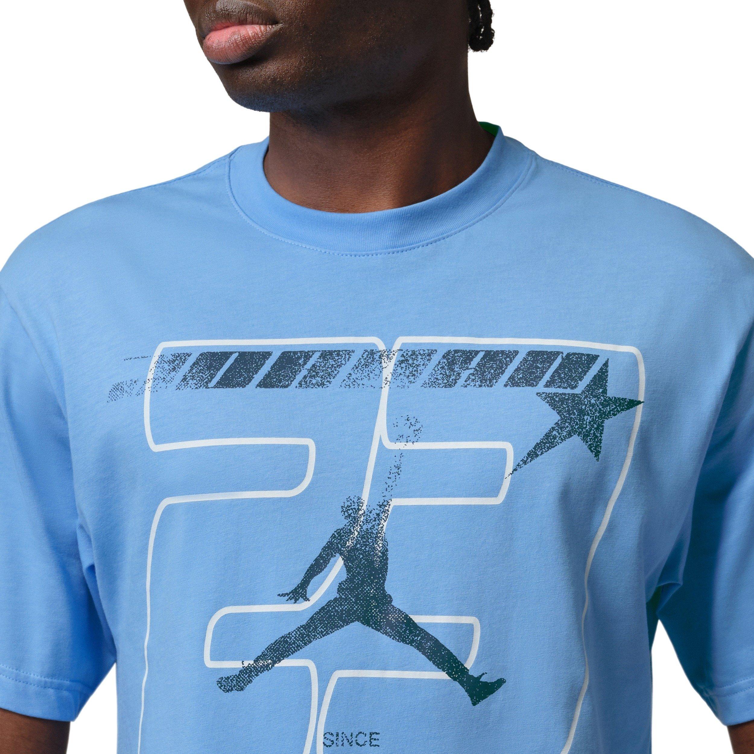 Jordan Men's 23Star Graphic Short-Sleeve T-Shirt - BLUE Thumbnail View 4