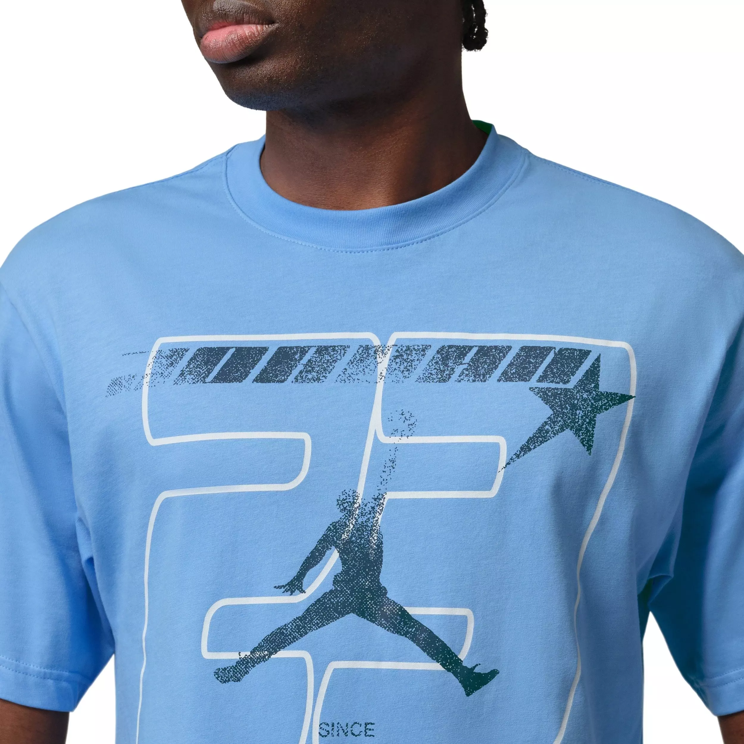 Jordan Men's 23Star Graphic Short-Sleeve T-Shirt - BLUE