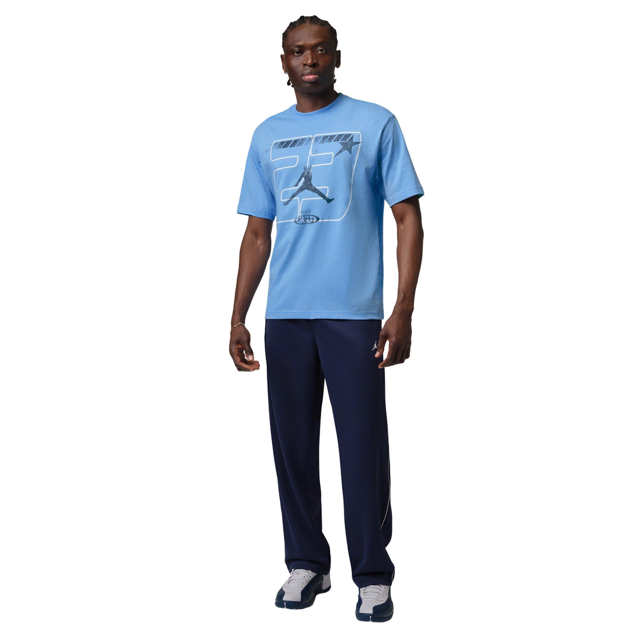 Jordan Men's 23Star Graphic Short-Sleeve T-Shirt - BLUE Thumbnail View 6