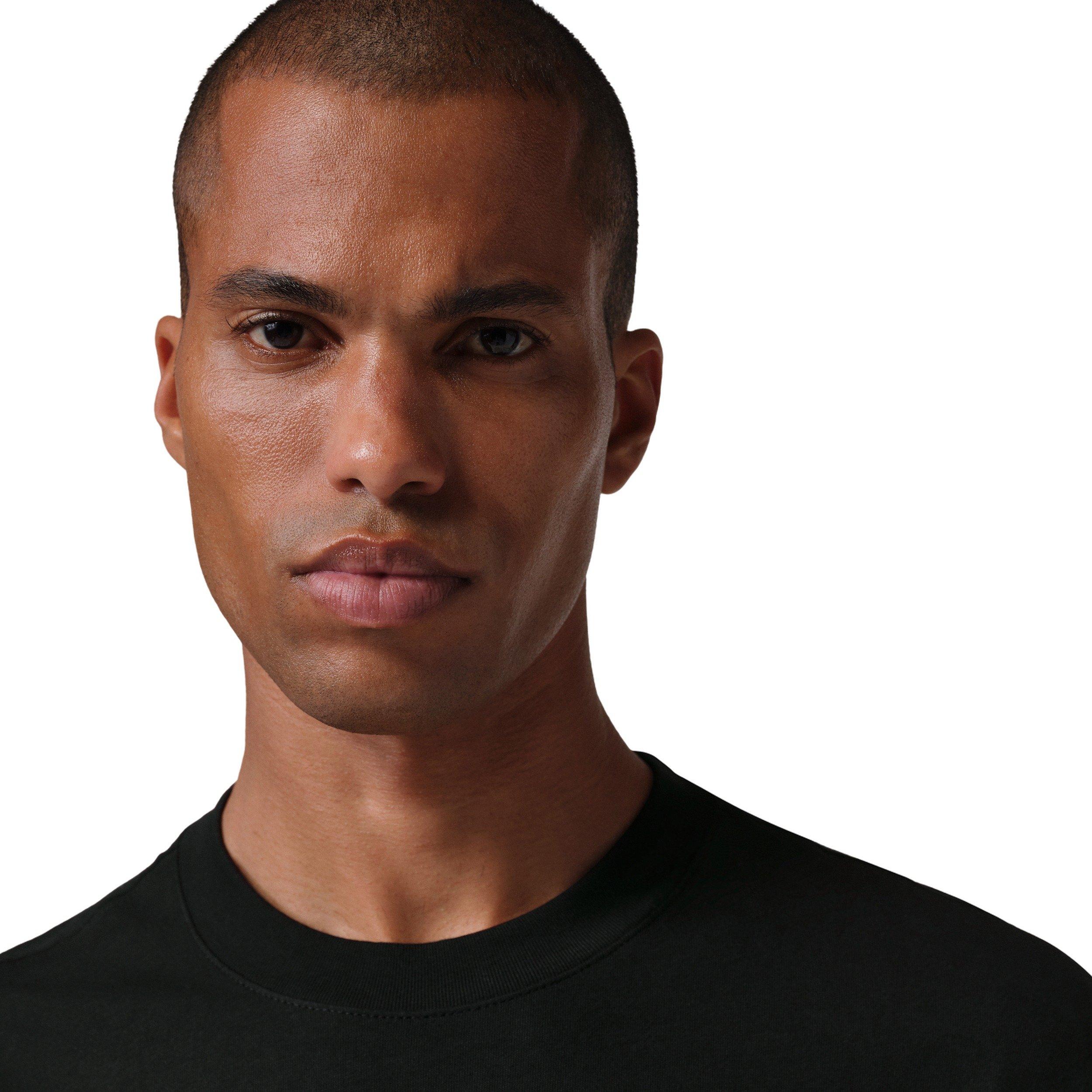 Jordan Men's Air Script Graphic Short-Sleeve T-Shirt - BLACK Thumbnail View 3