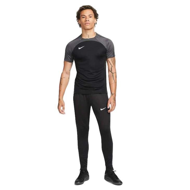 Nike Men's Dri-FIT Strike Soccer Pants - Black/White - BLACK Thumbnail View 6