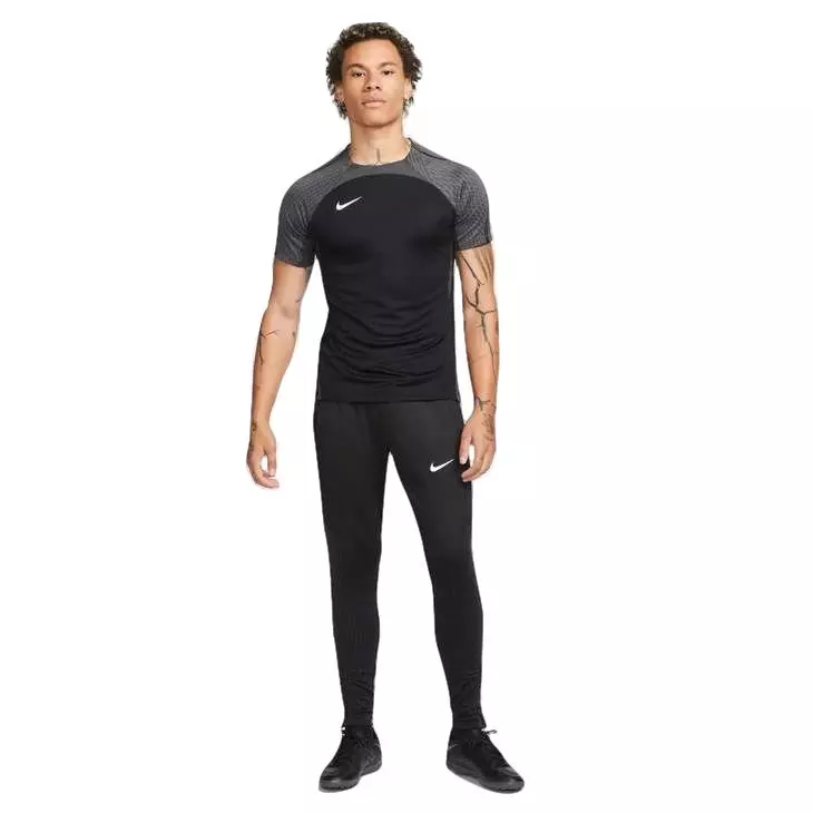 Nike Men's Dri-FIT Strike Soccer Pants - Black/White - BLACK