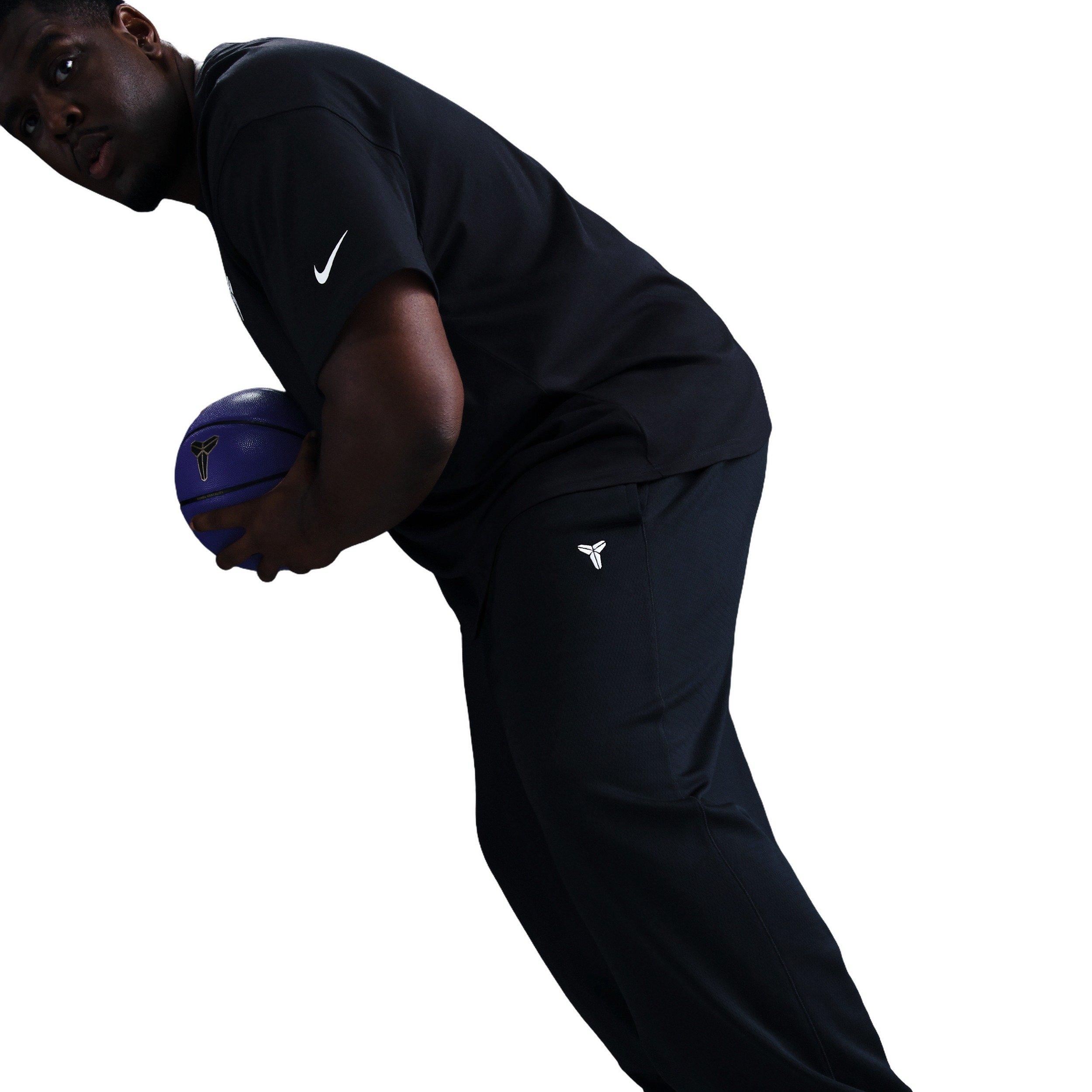 Kobe Men's Therma-FIT basketball Pants - Black - BLACK Thumbnail View 8