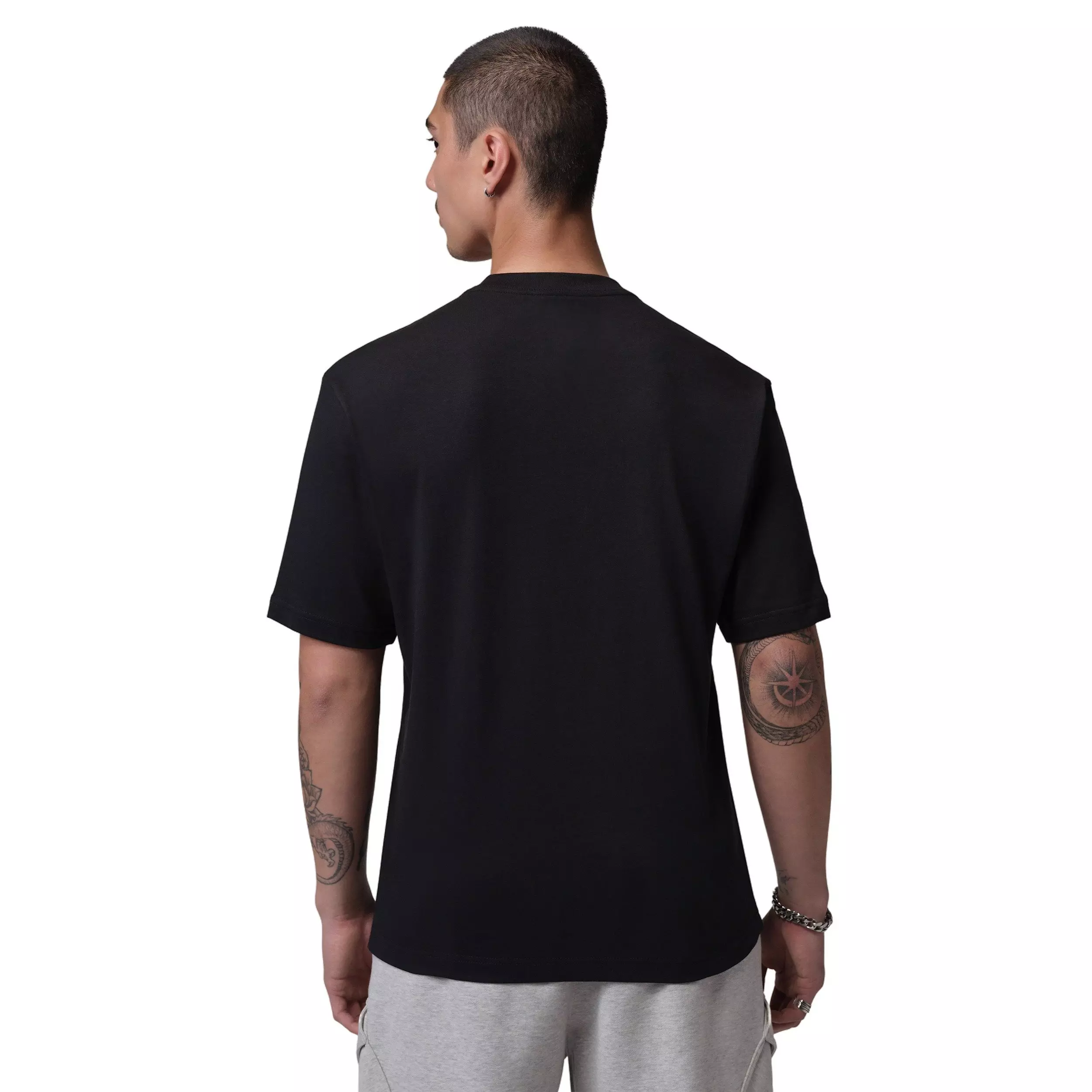 Jordan Men's Technicolor WM Graphic T-Shirt - Black - BLACK