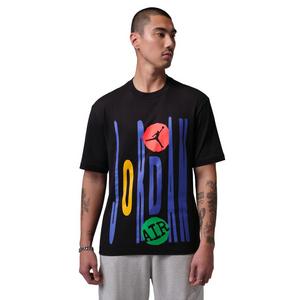 Jordan Men's Technicolor WM Graphic T-Shirt - Black