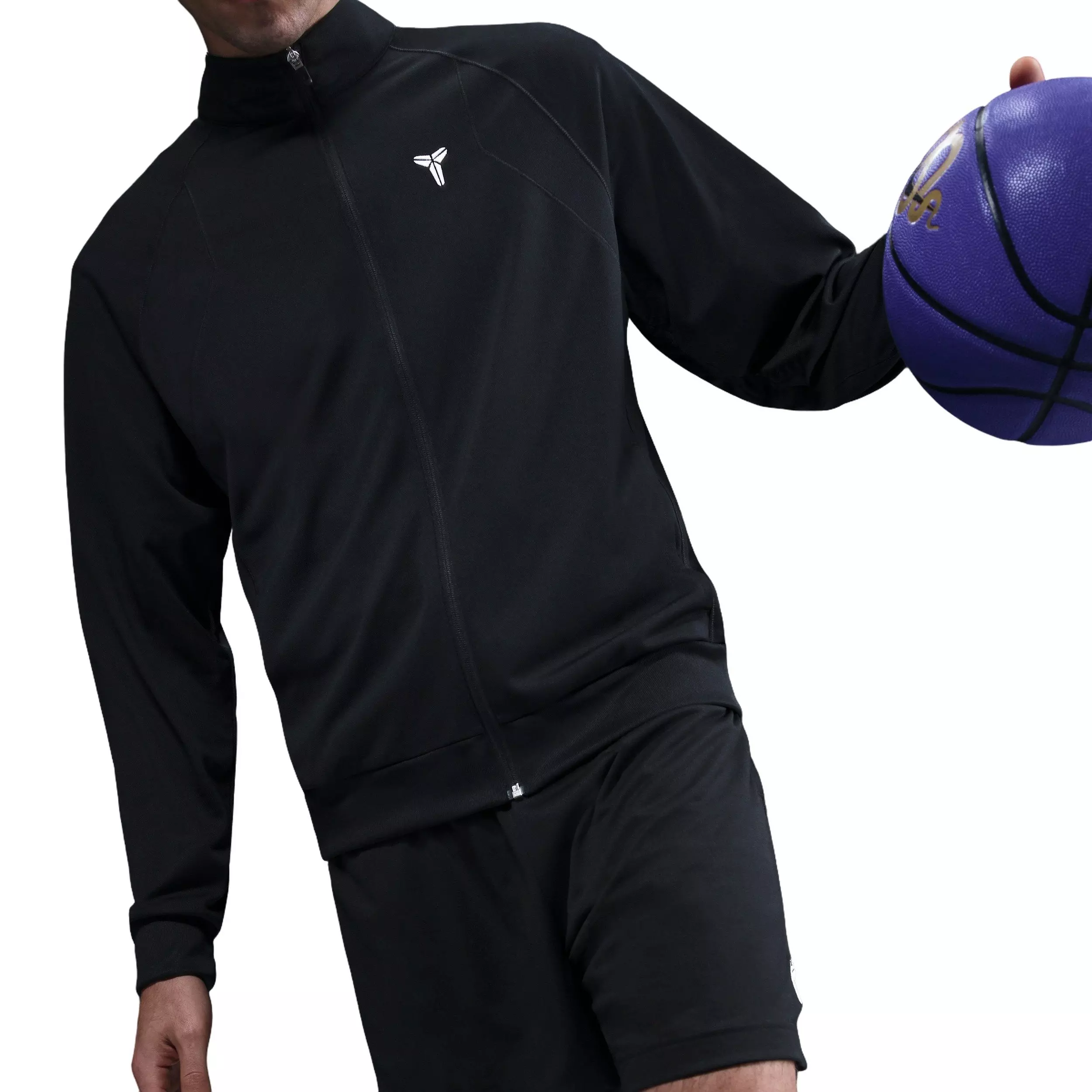 Kobe Men's Dri-FIT Jacket - Black - BLACK
