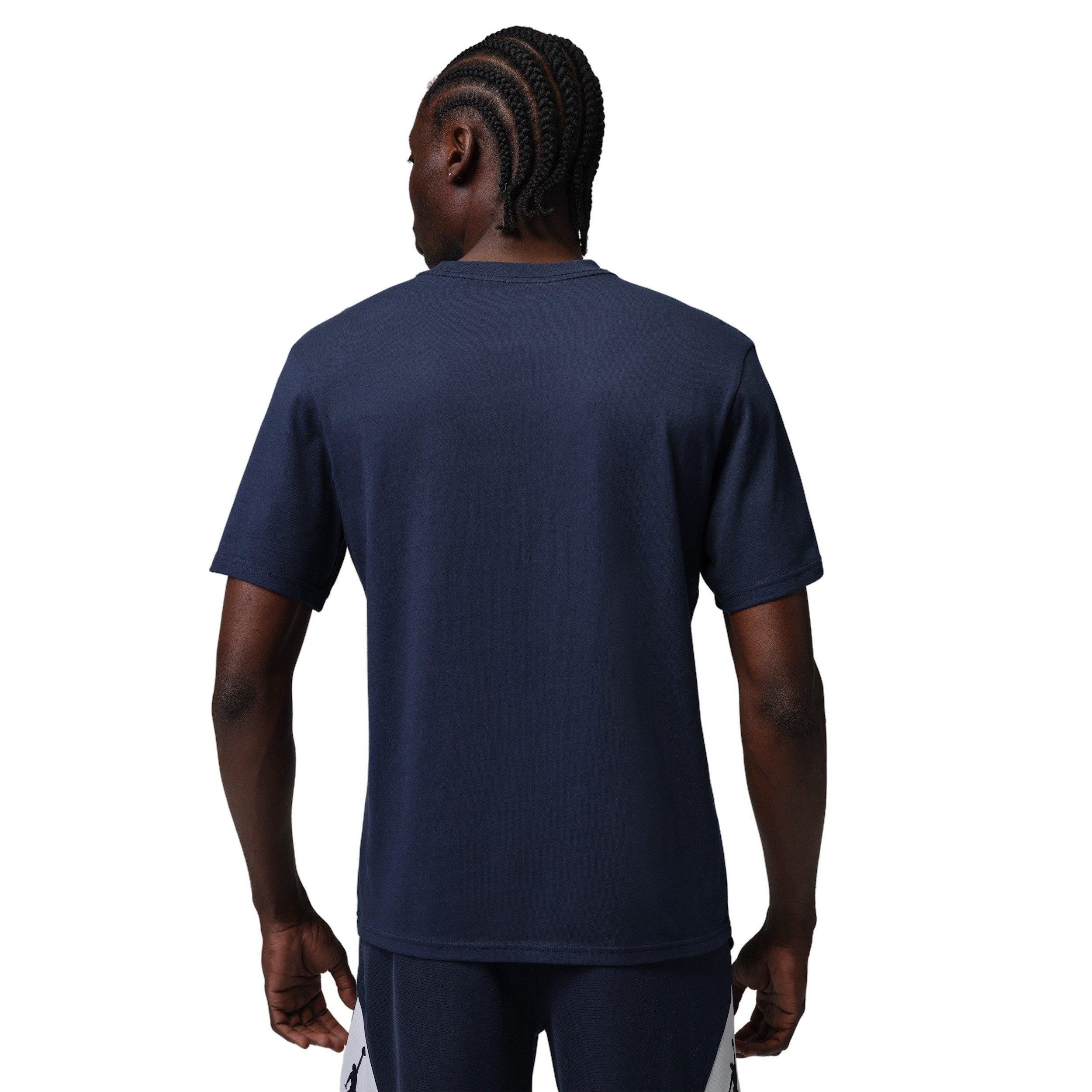 Jordan Men's Sport Dri-FIT Graphic T-Shirt - NAVY Thumbnail View 2