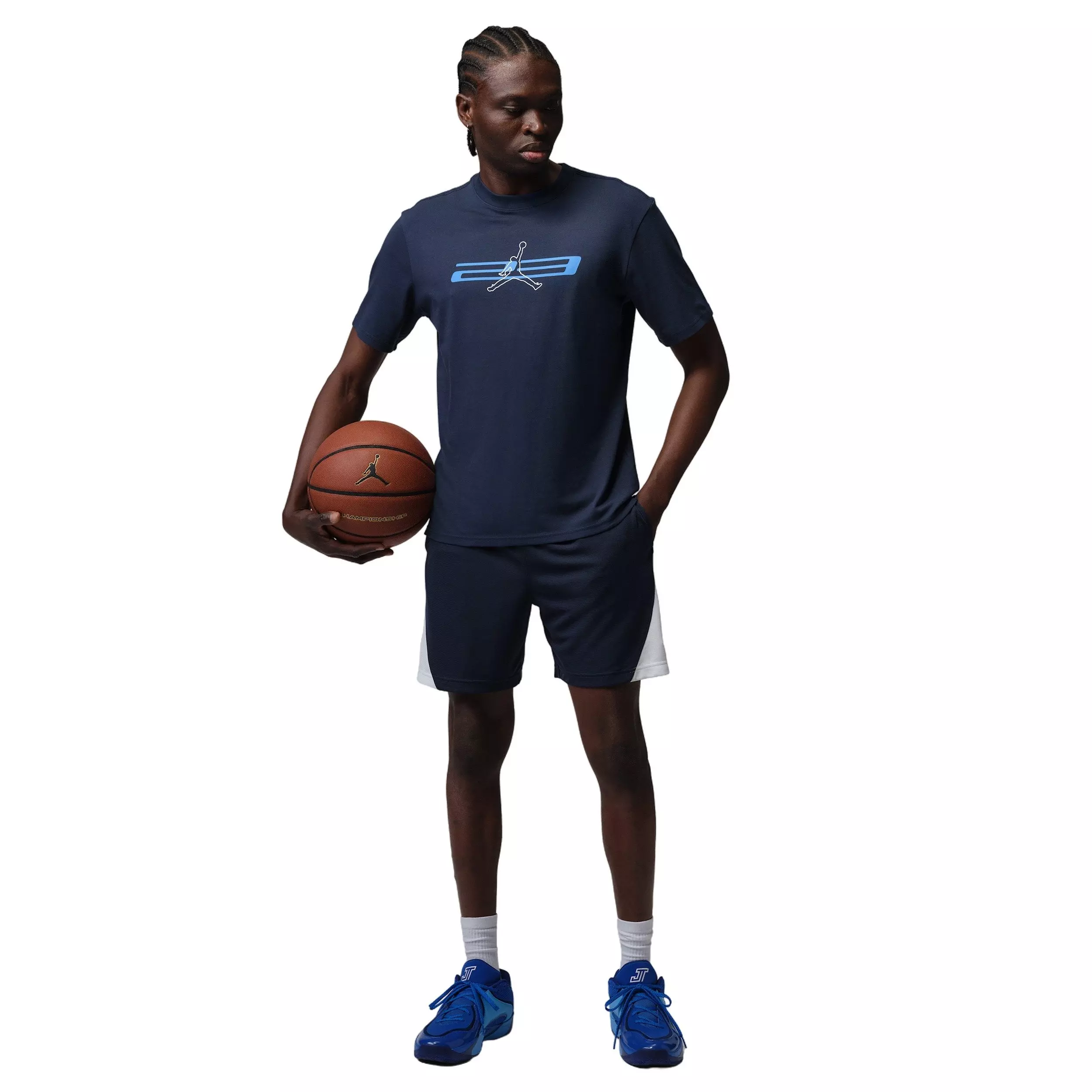 Jordan Men's Sport Dri-FIT Graphic T-Shirt - NAVY