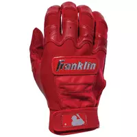 Franklin Youth CFX Pro Chrome Dip Baseball Batting Gloves Red - RED