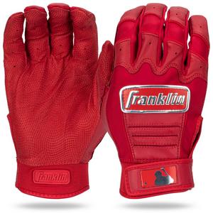 Franklin Youth CFX Pro Chrome Dip Baseball Batting Gloves Red