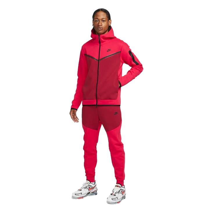 Nike tech fleece red • Compare & find best price now »