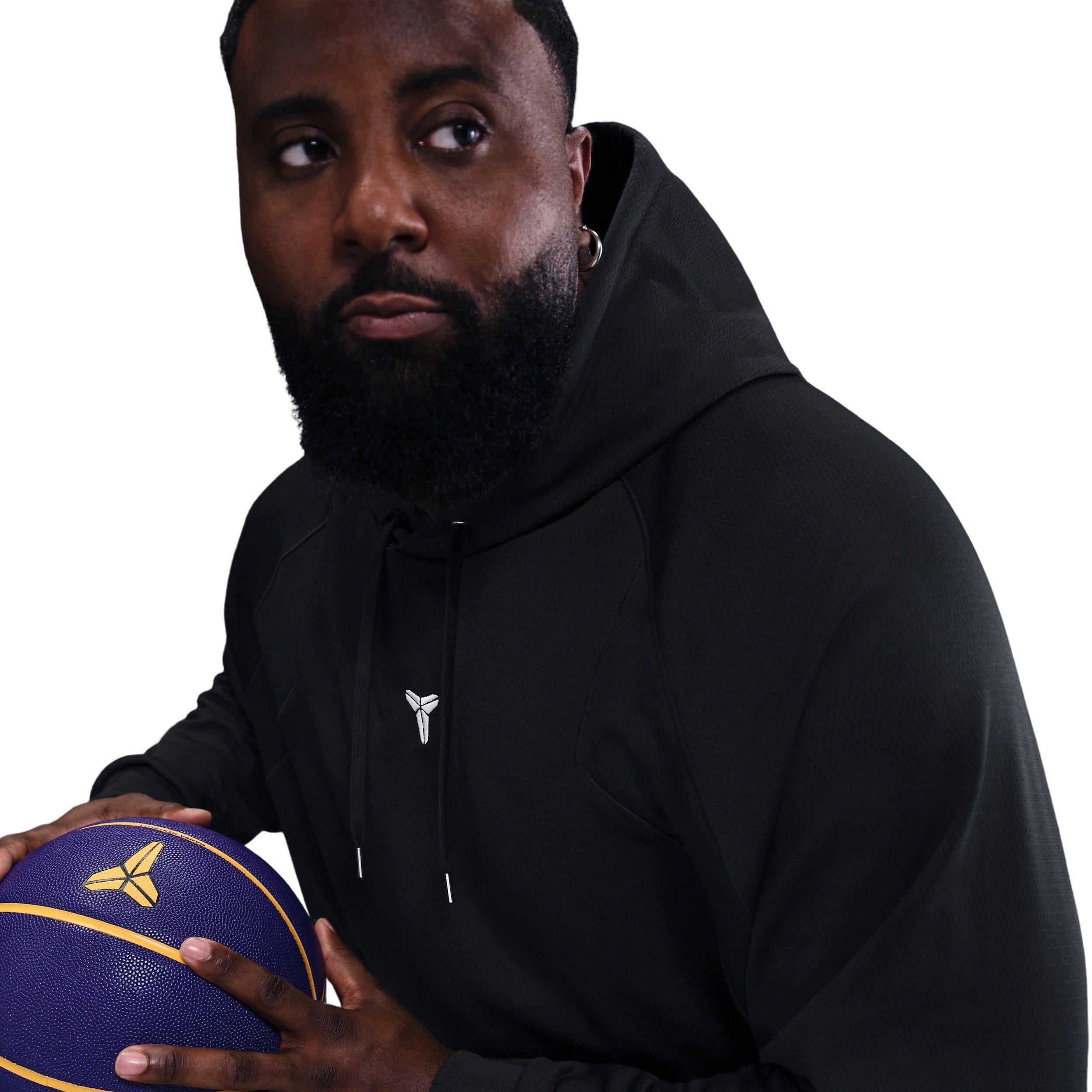 Kobe Men's Therma-FIT Pullover Hoodie -Black - BLACK Thumbnail View 3