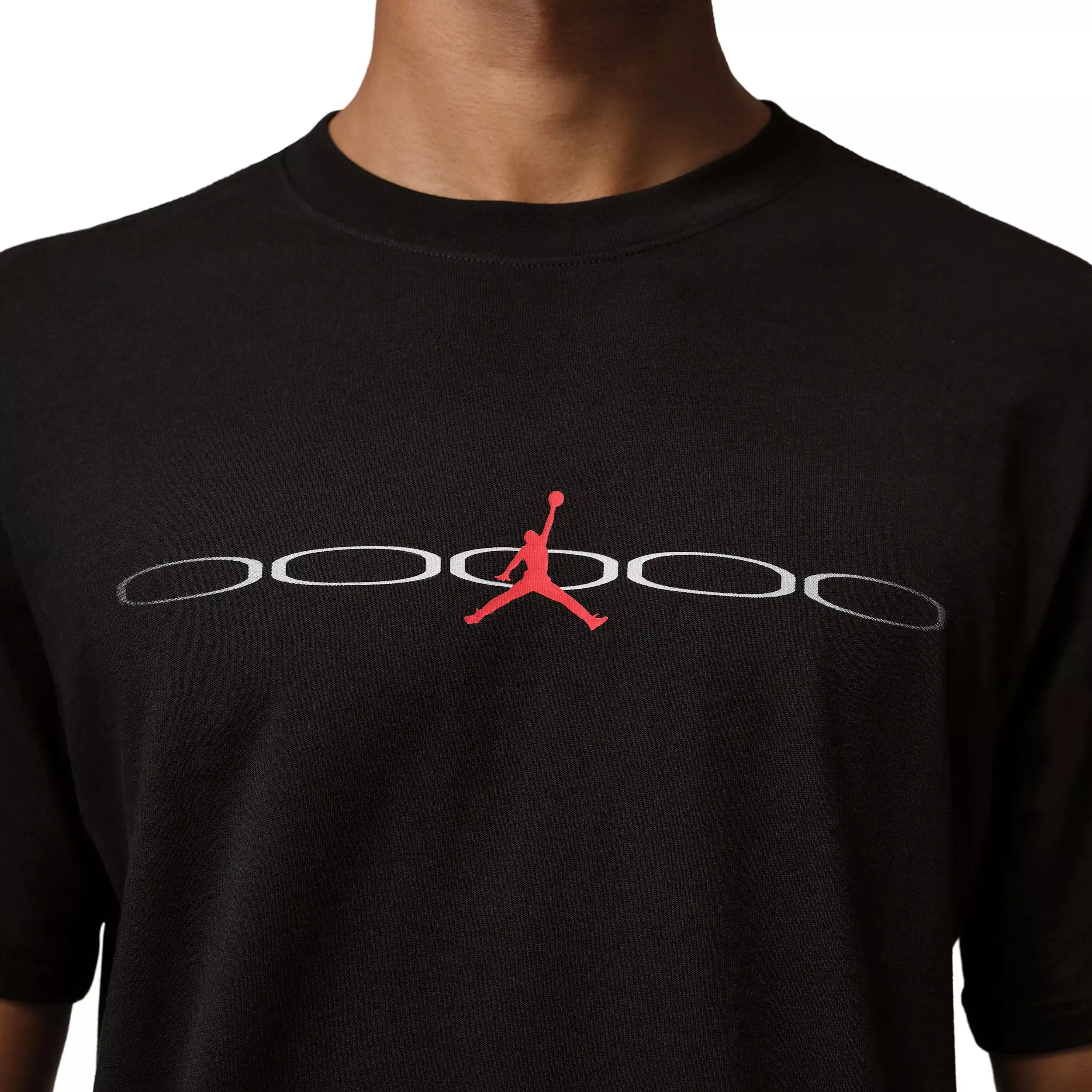 Jordan Men's Sport Dri-FIT Graphic Crew 3 T-Shirt - BLACK