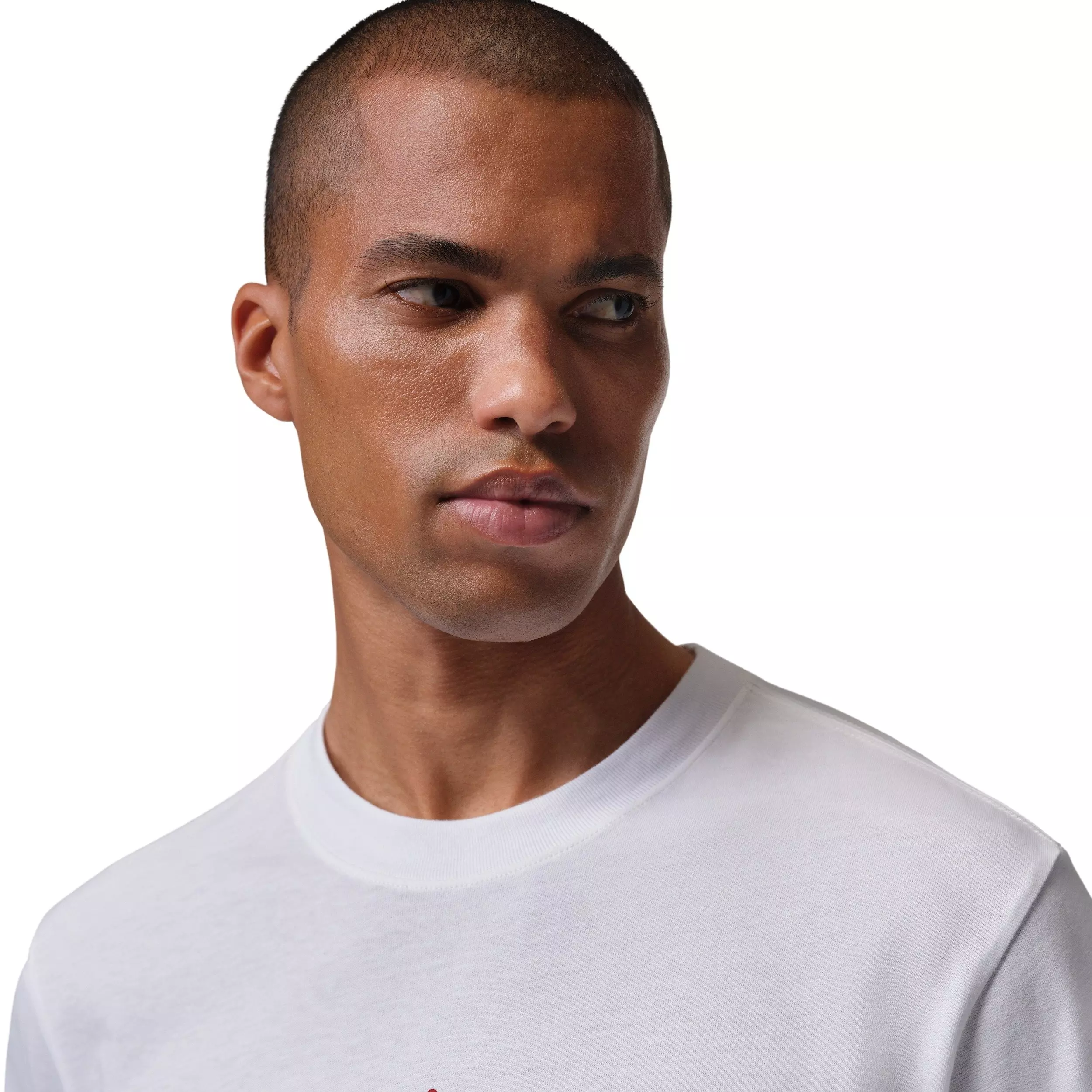 Jordan Men's Sport Dri-FIT Graphic Crew 3 T-Shirt - WHITE